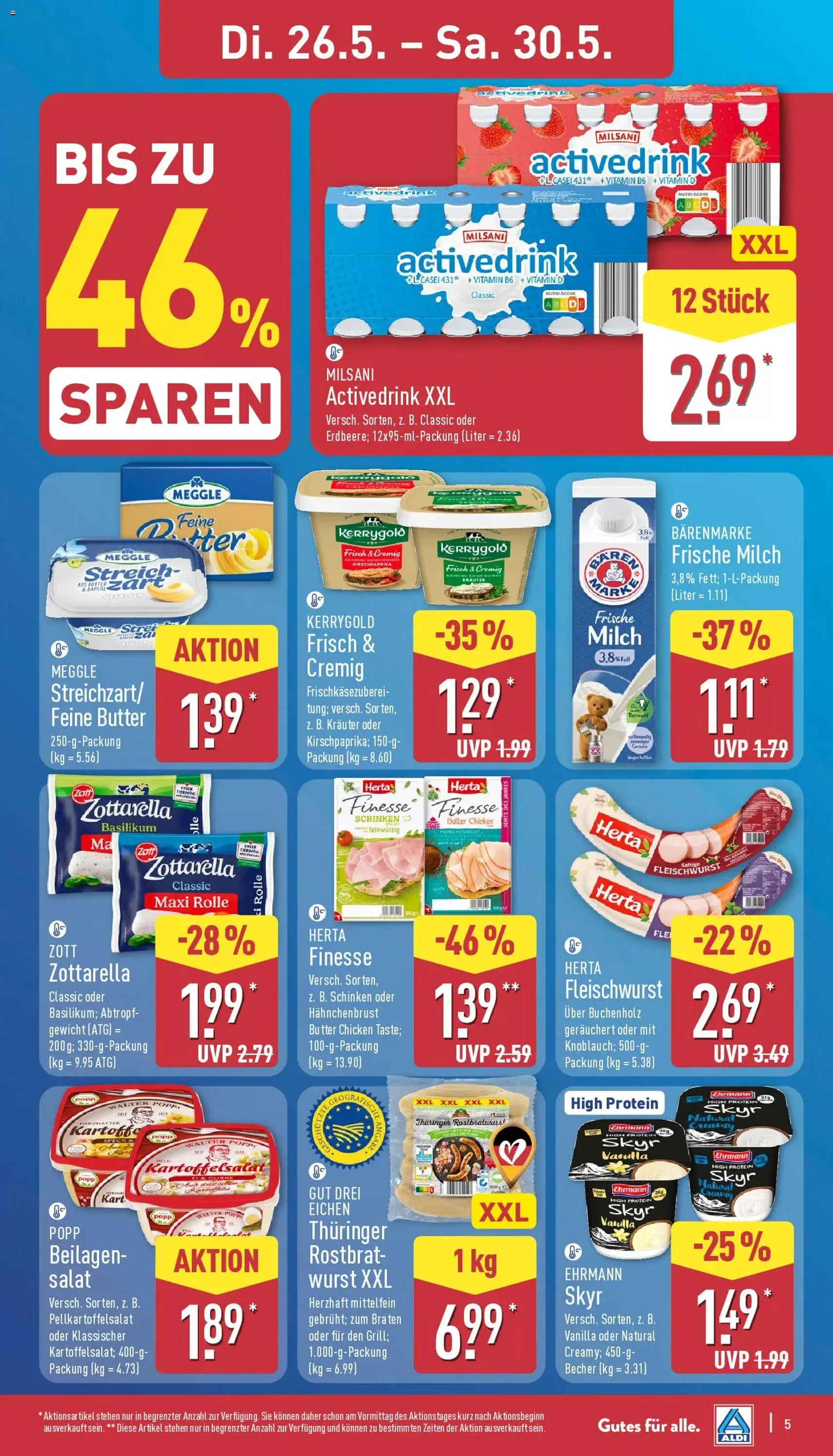 Aldi Prospekt - Gültiger Prospekt ab 26.05.2026, Seite 5 von insgesamt 42