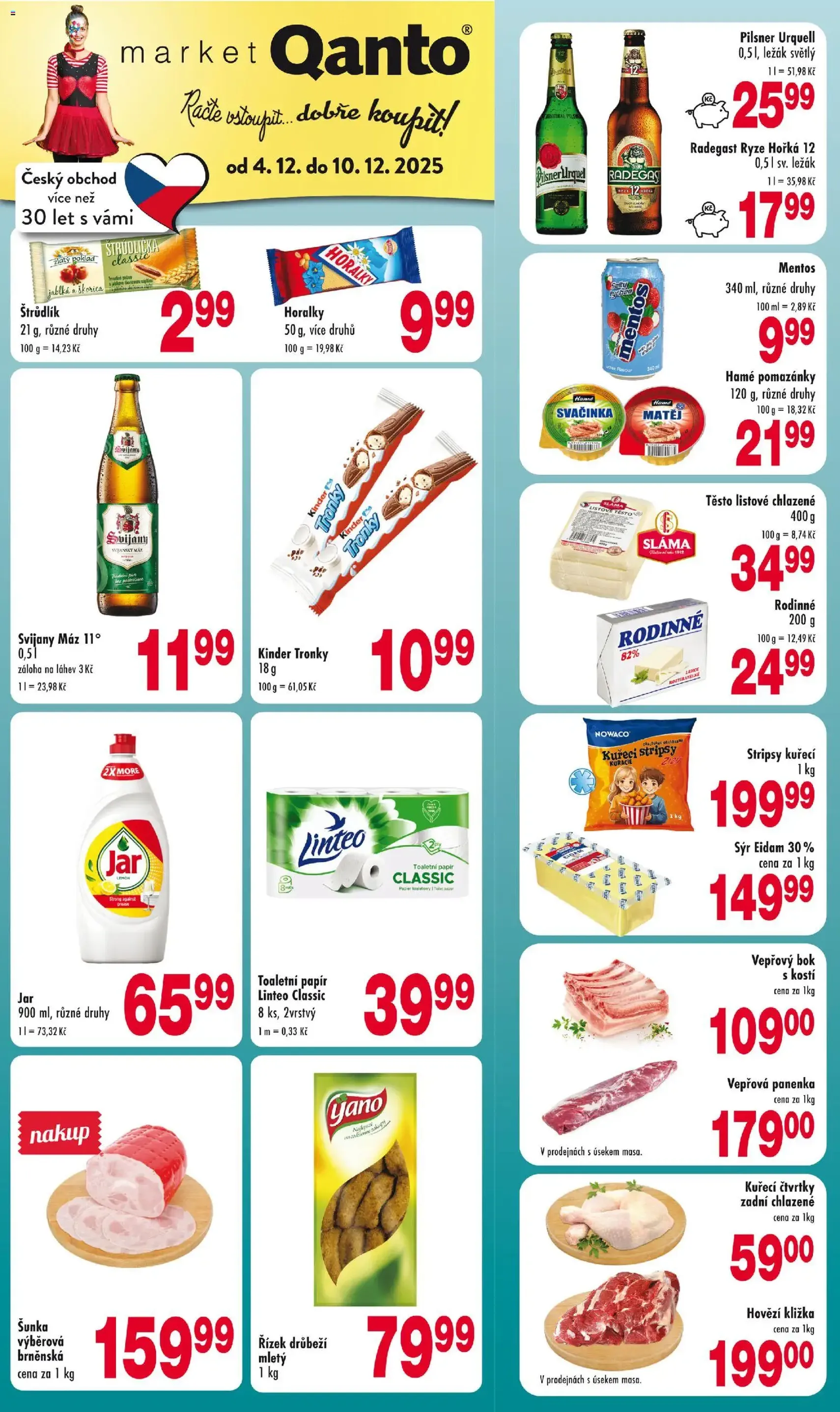 Astur & Qanto leták - platný leták od 04.12.2025 strana 1 z 4