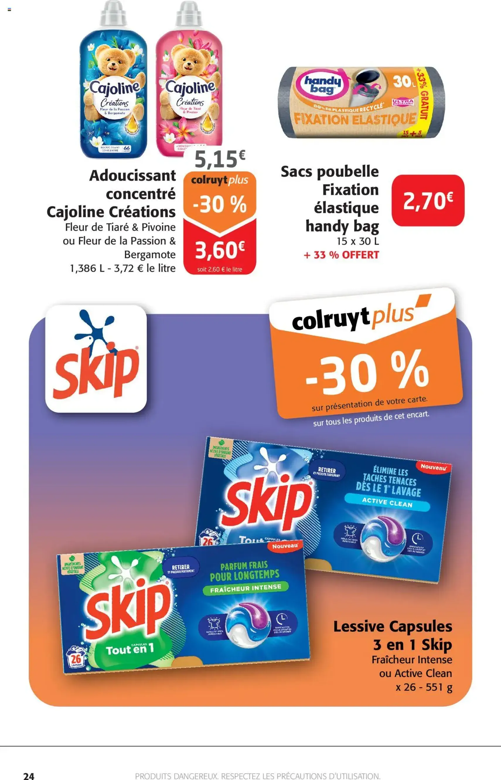 Colruyt catalogue - brochure valable à partir du 13/08/2025, page 24 sur 26 Colruyt catalogue - brochure valable à partir du 13/08/2025, page 24 sur 26