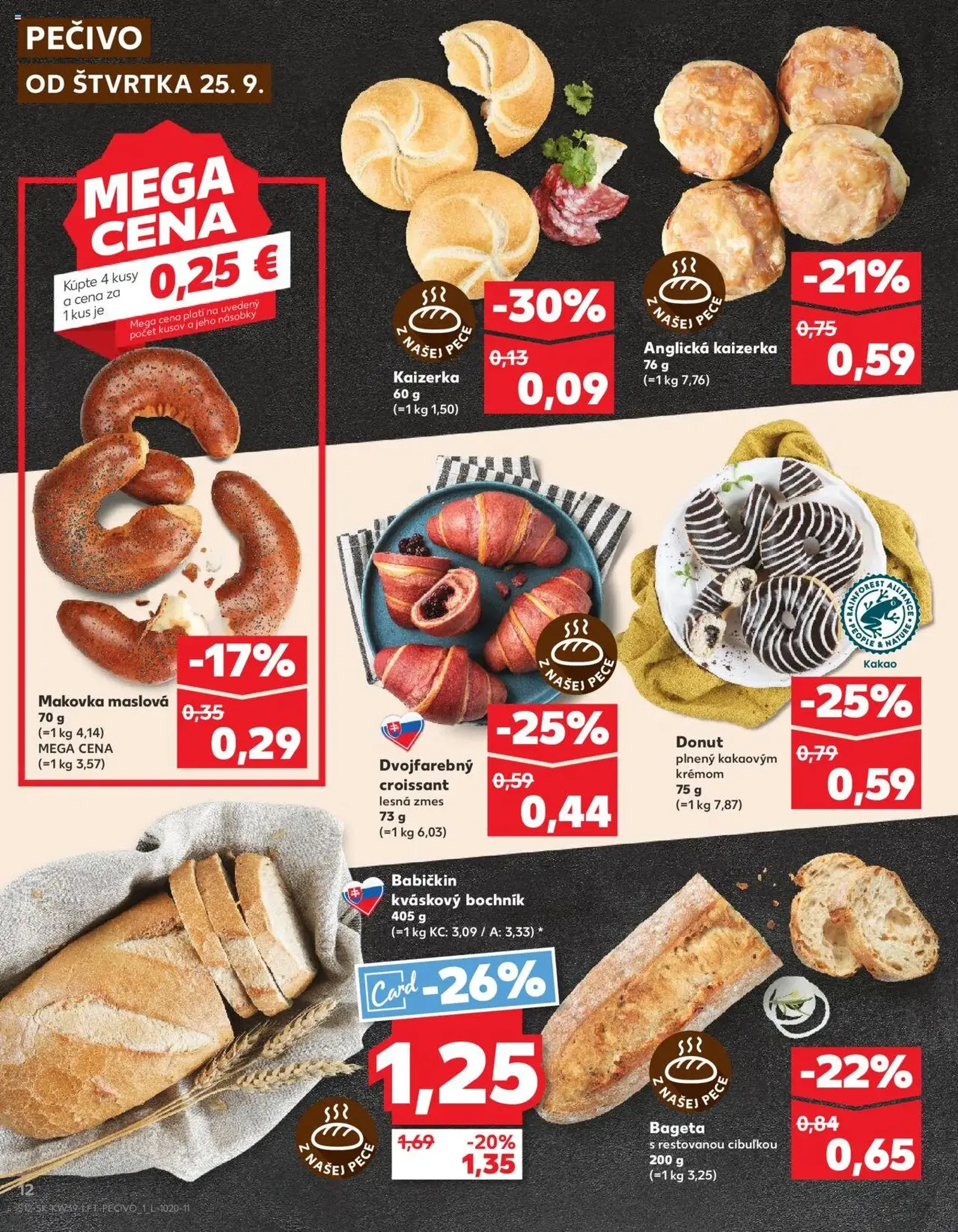Kaufland SK Bratislava-Devínska Nová Ves - 2025.09.25. érvényes szórólap 12 oldal 78 oldalból