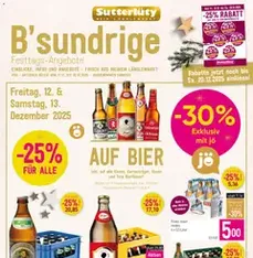 Sutterlüty Flugblatt - Prospekt Vorschau gültig ab 11.12.2025