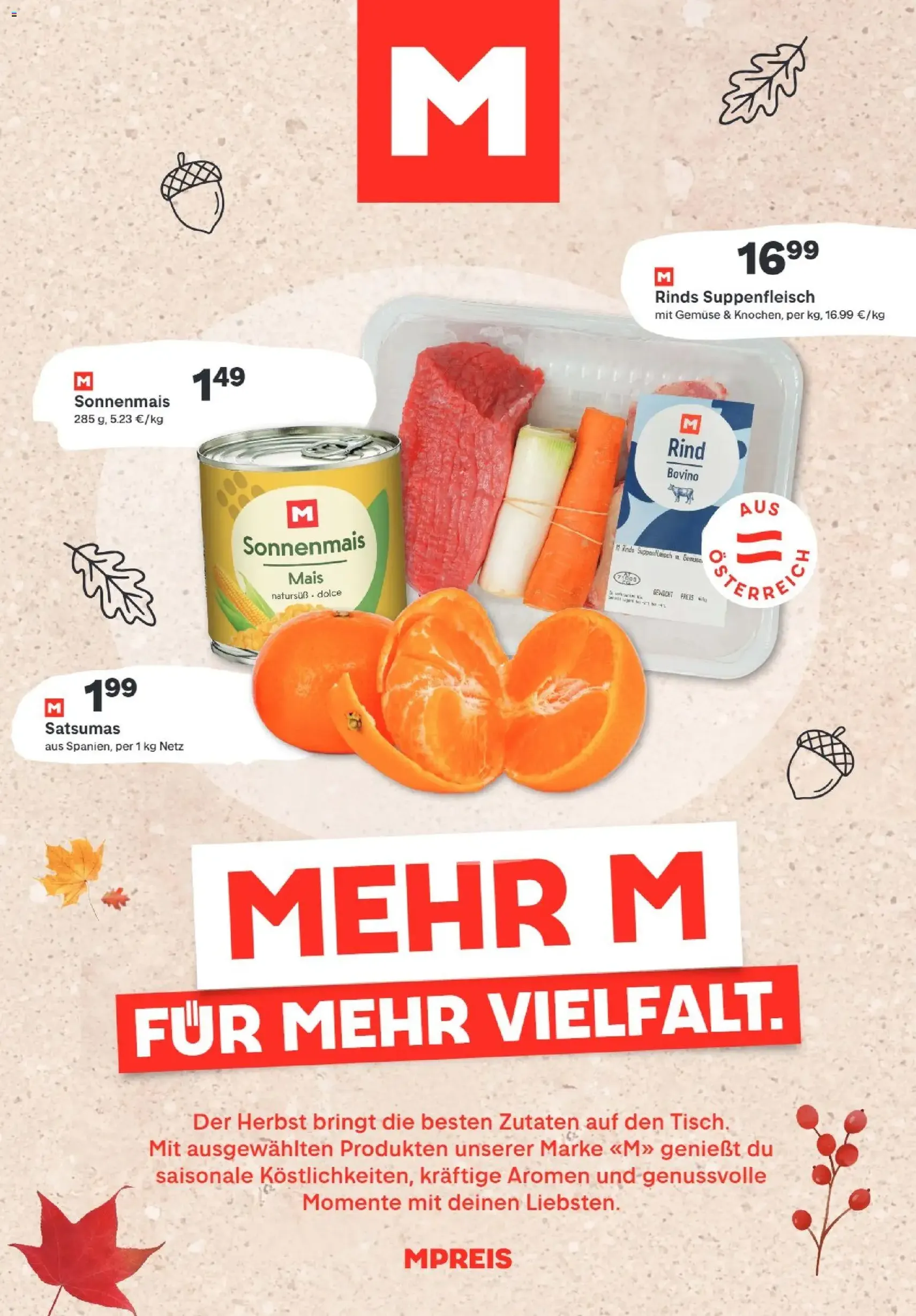 MPREIS - Gültiger Prospekt ab 29.10.2026, Seite 7 von insgesamt 24