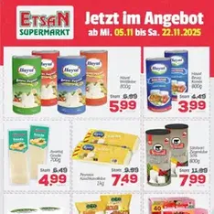 ETSAN Flugblatt - Prospekt Vorschau gültig ab 05.11.2025