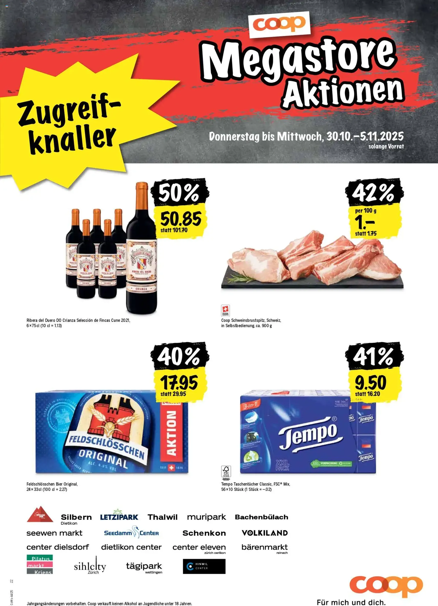 Coop Aktionen - Gültiger Prospekt ab 30.10.2025, Seite 21 von insgesamt 24 Coop Aktionen - Gültiger Prospekt ab 30.10.2025, Seite 21 von insgesamt 24