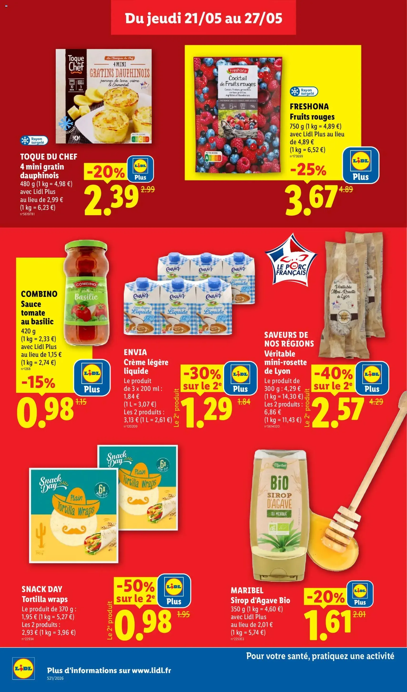 LIDL catalogue - brochure valable à partir du 21/05/2026, page 12 sur 70