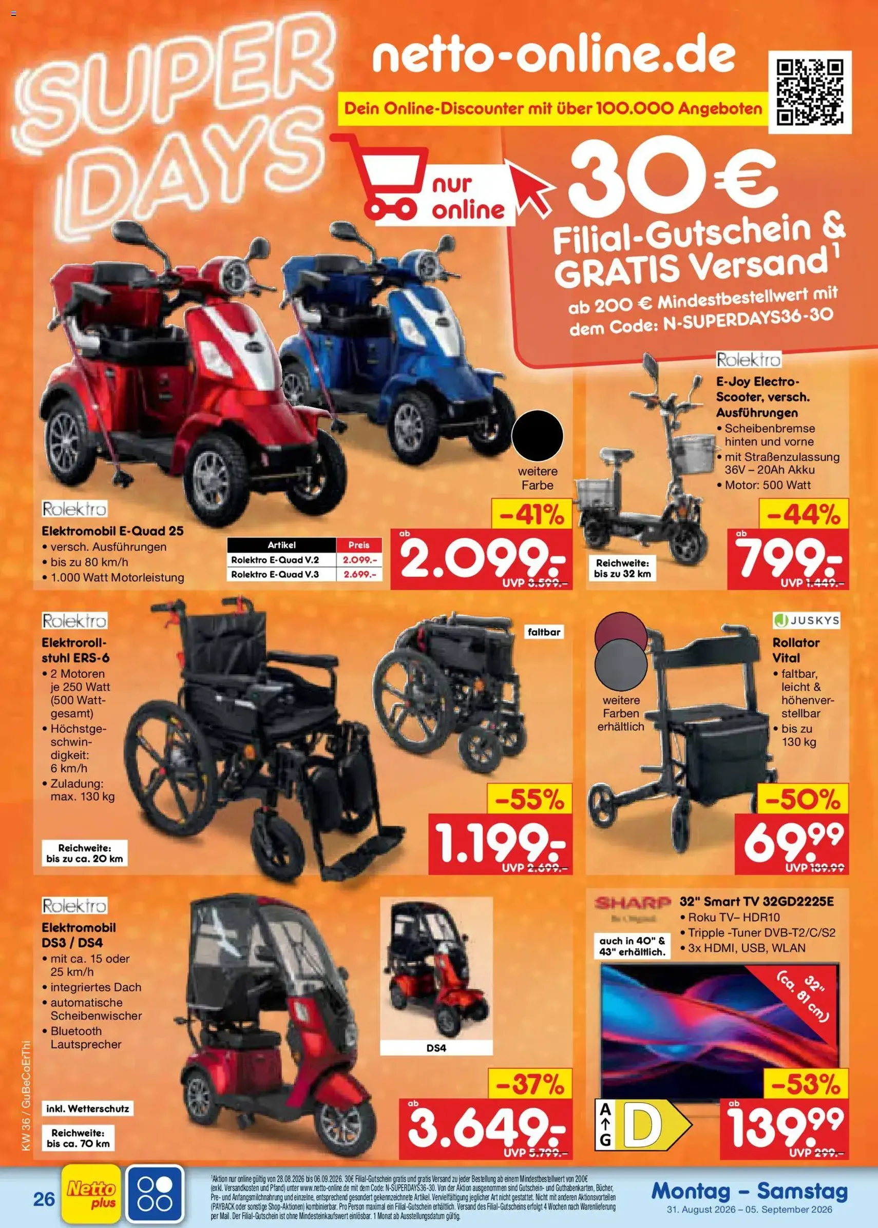 Netto Marken-Discount Prospekt - Gültiger Prospekt ab 31.08.2026, Seite 36 von insgesamt 66