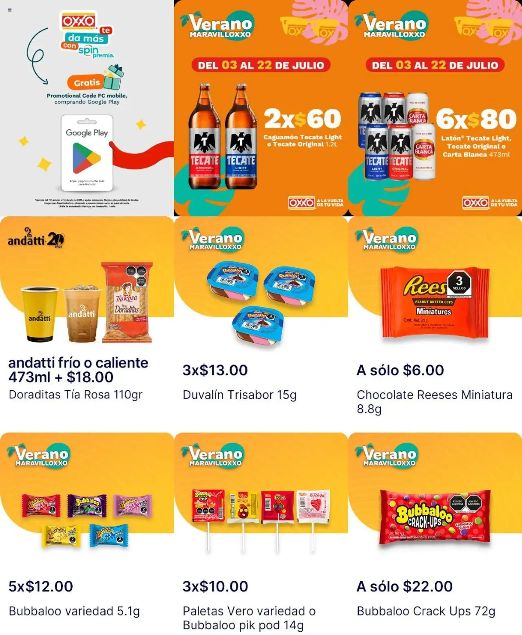 OXXO - Folleto - folleto válido desde 03/07/2025 página 1 de 17