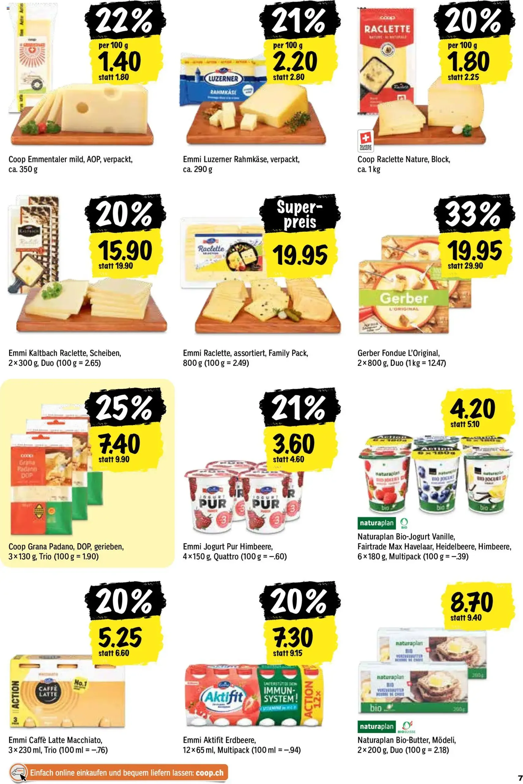 Coop aktionen - Gültiger Prospekt ab 22.10.2026, Seite 7 von insgesamt 28