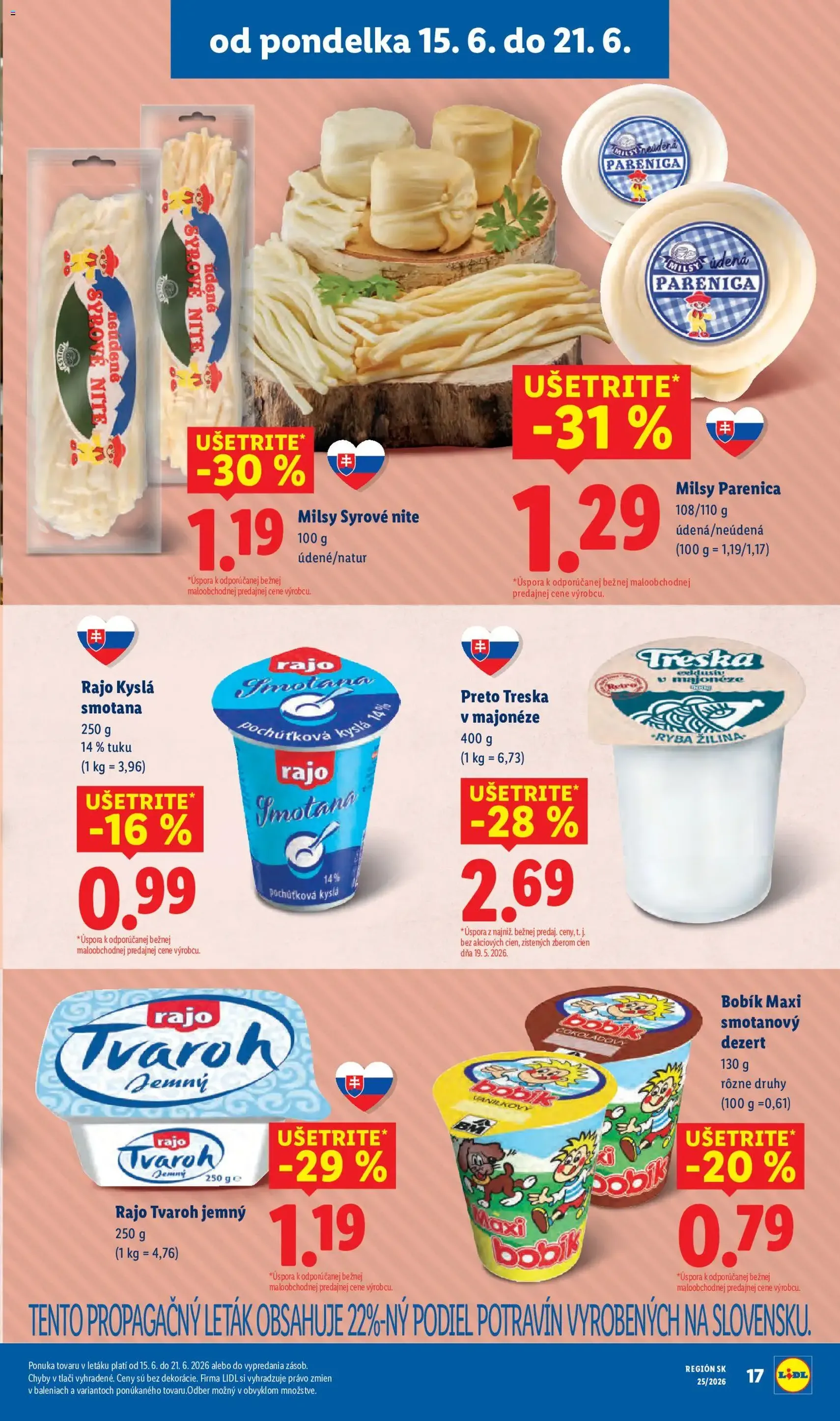 Lidl leták - platný leták od 15.06.2026 strana 21 z 101