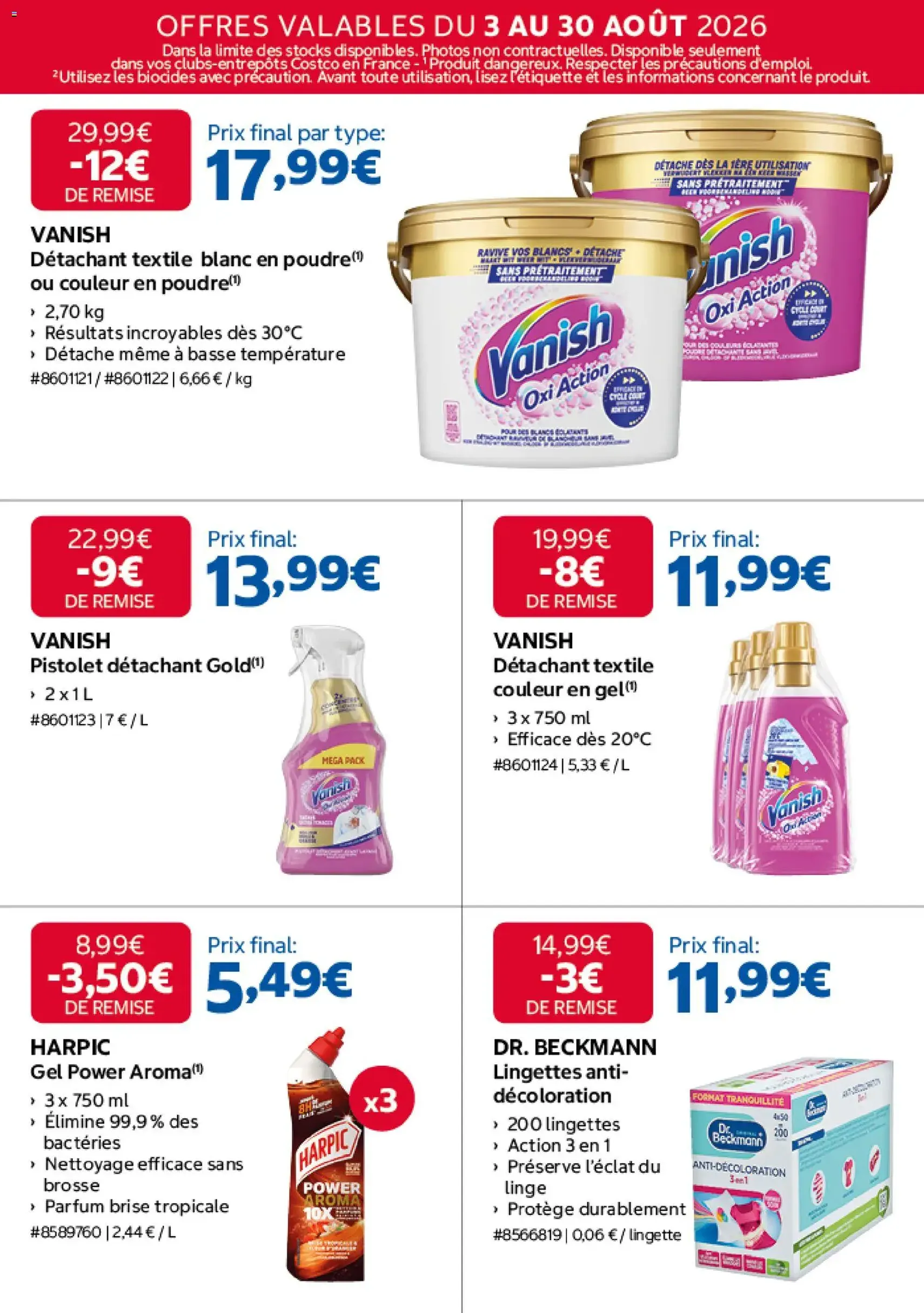 Costco catalogue - brochure valable à partir du 03/08/2026, page 10 sur 20