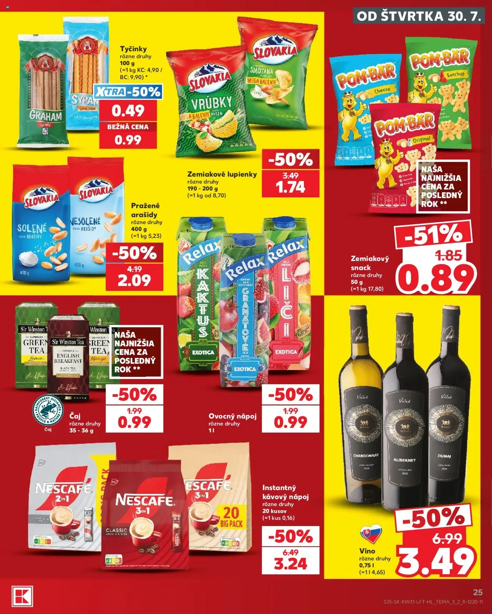 Kaufland SK akciós újság - 2026.07.30. érvényes szórólap 25 oldal 74 oldalból