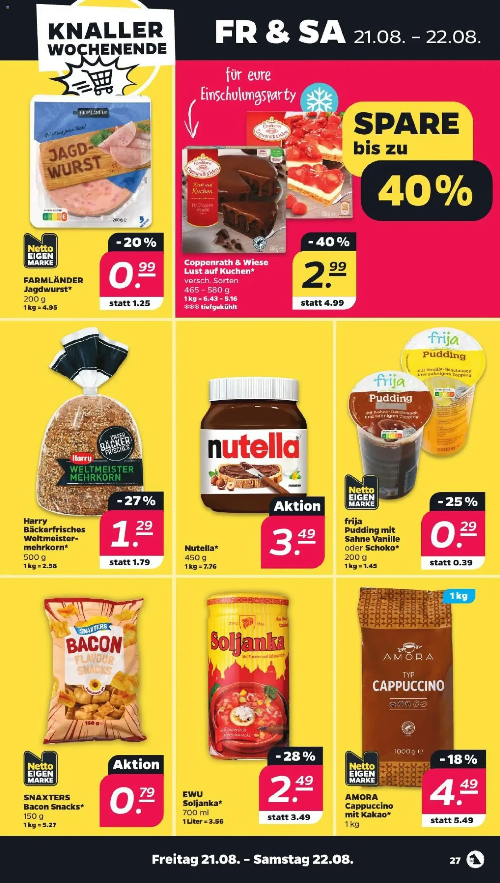 Netto Prospekt - Gültiger Prospekt ab 17.08.2026, Seite 31 von insgesamt 33
