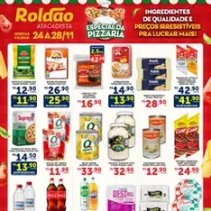 Roldão - Ofertas Especial Comerciante Pizzaria - pré-visualização do folheto, válido a partir de 24/11/2025