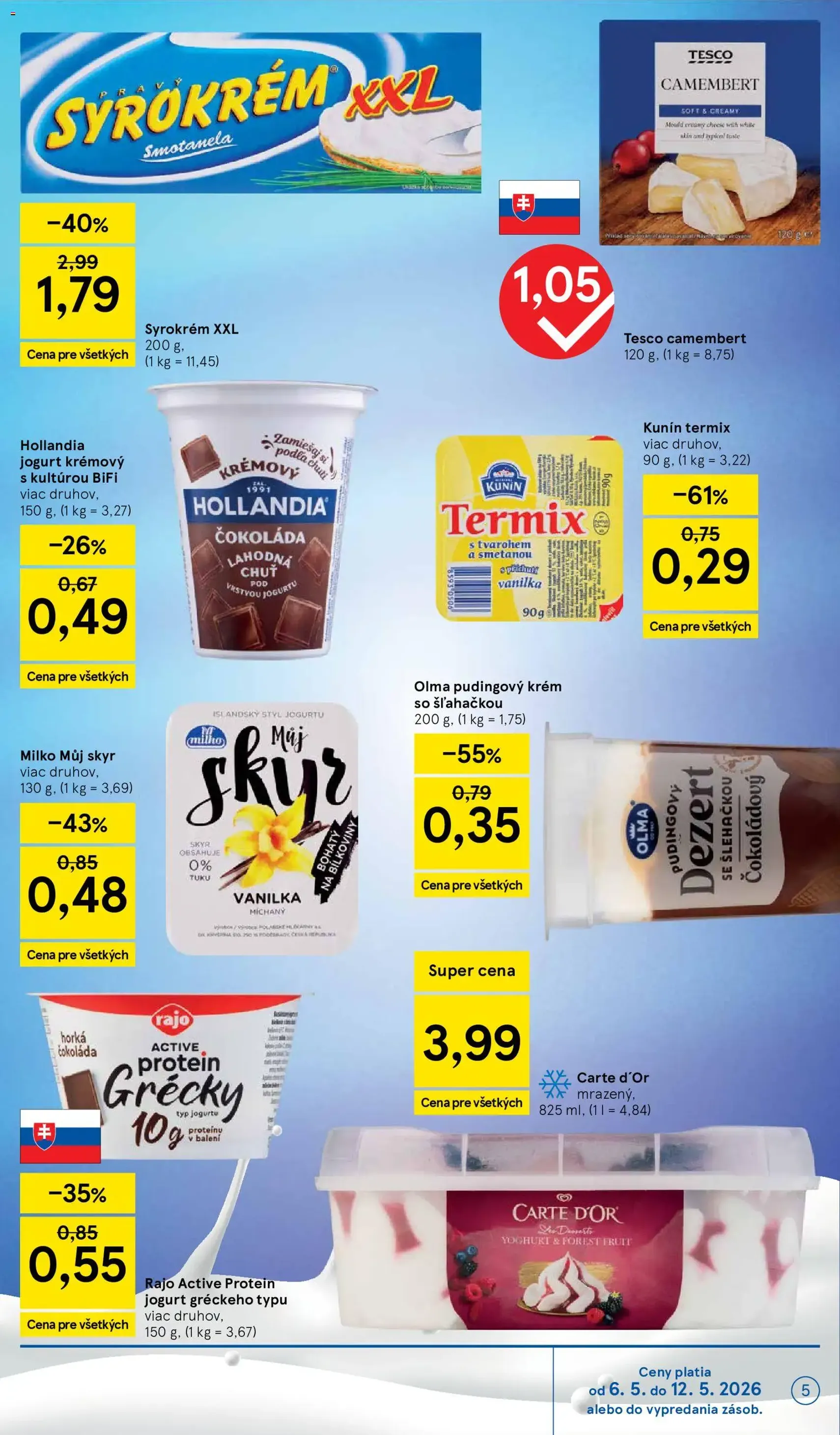 Tesco Hypermarket - leták - platný leták od 06.05.2026 strana 5 z 50