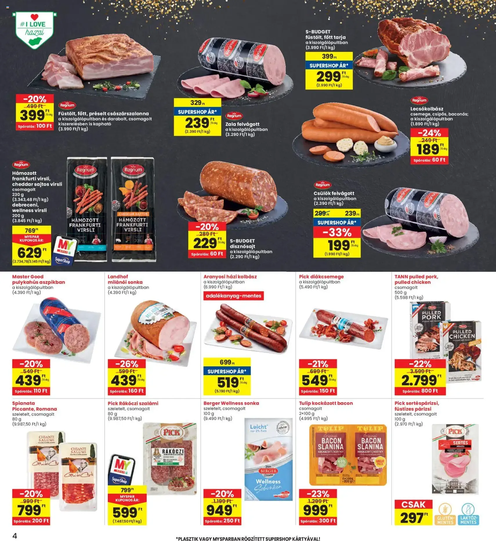 Interspar Akciós újság - 2026.01.08. érvényes szórólap 4 oldal 20 oldalból