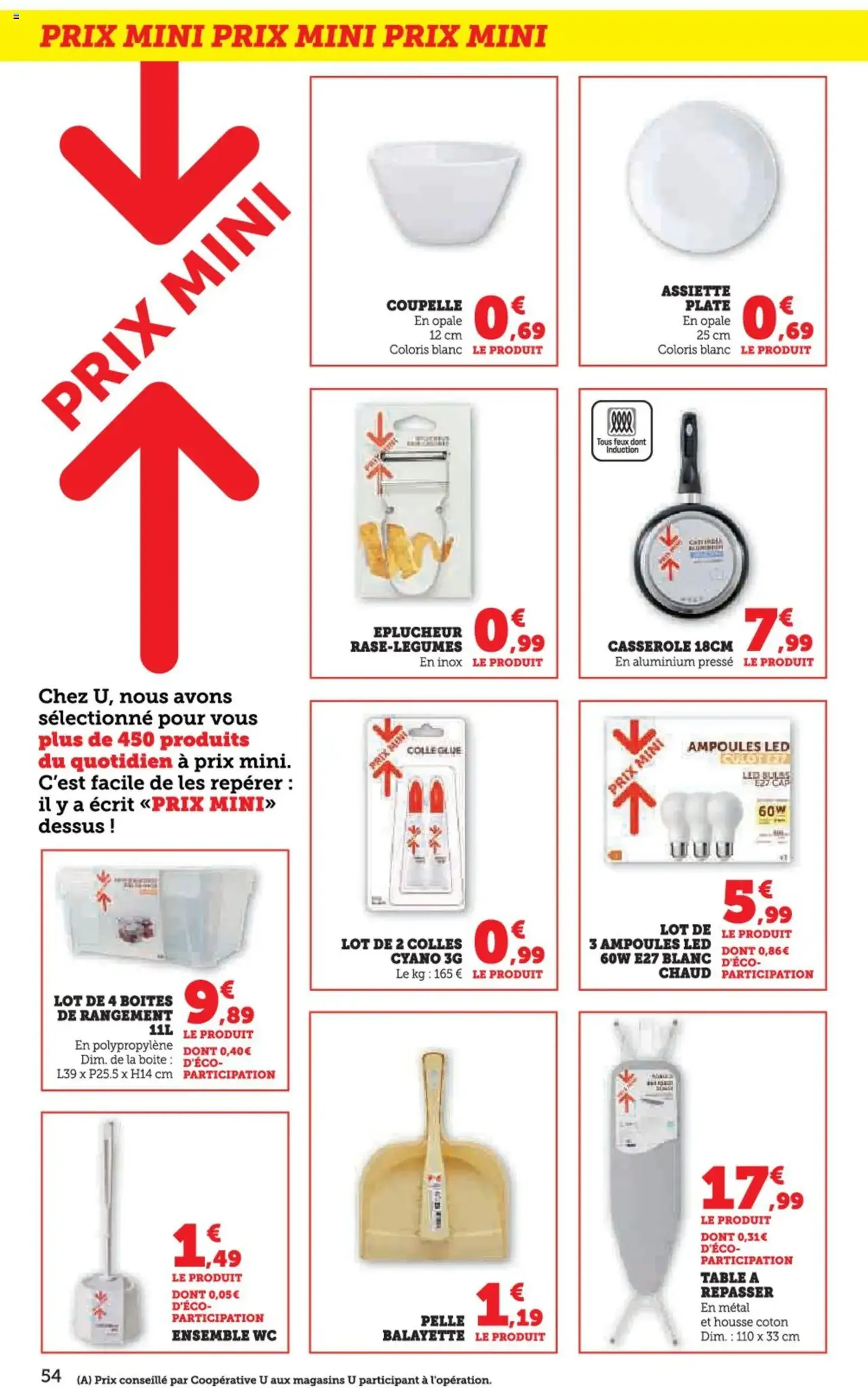 Hyper U catalogue - brochure valable à partir du 12/08/2025, page 54 sur 96 Hyper U catalogue - brochure valable à partir du 12/08/2025, page 54 sur 96