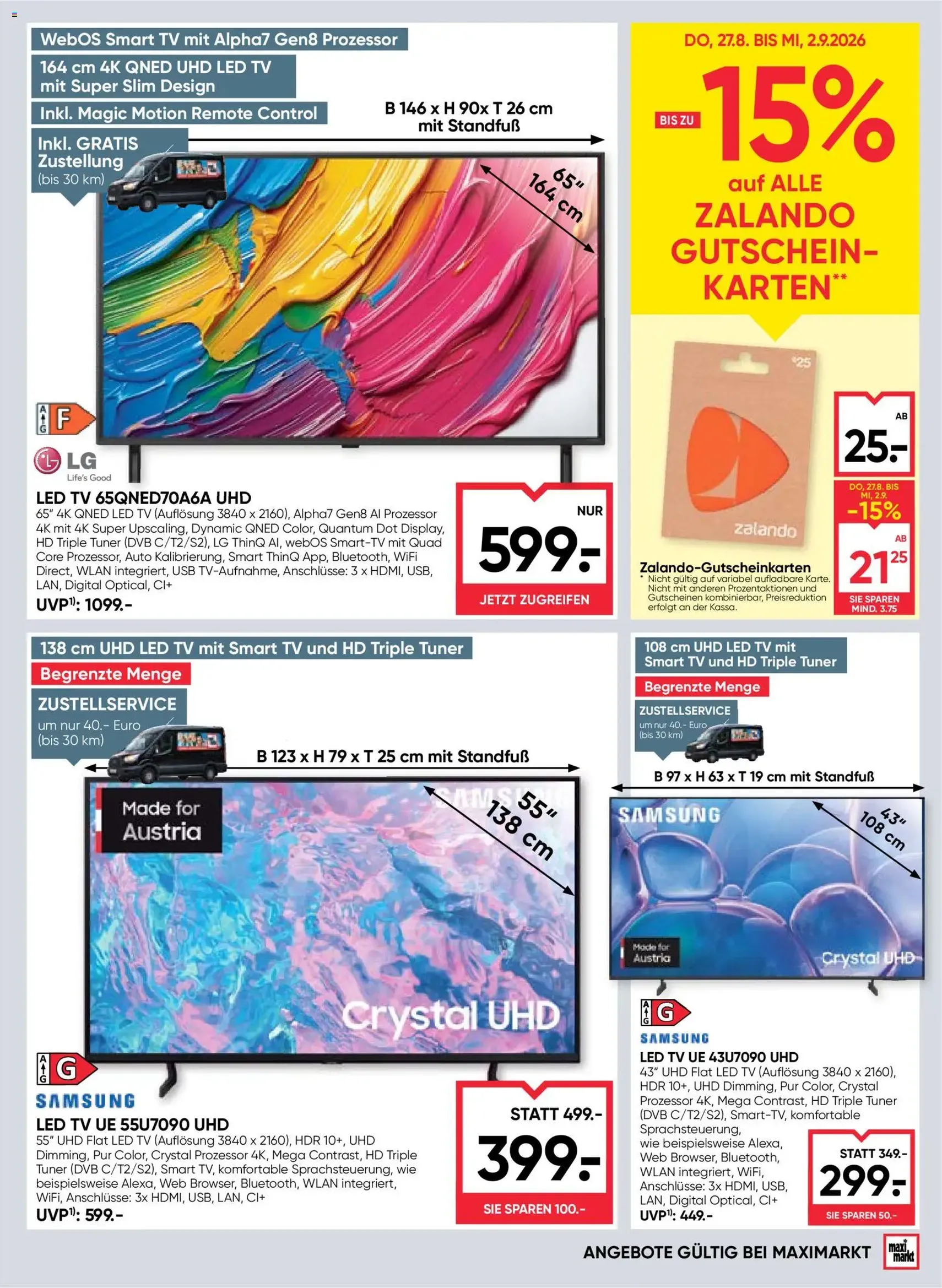 Maximarkt Flugblatt - Gültiger Prospekt ab 27.08.2026, Seite 21 von insgesamt 24