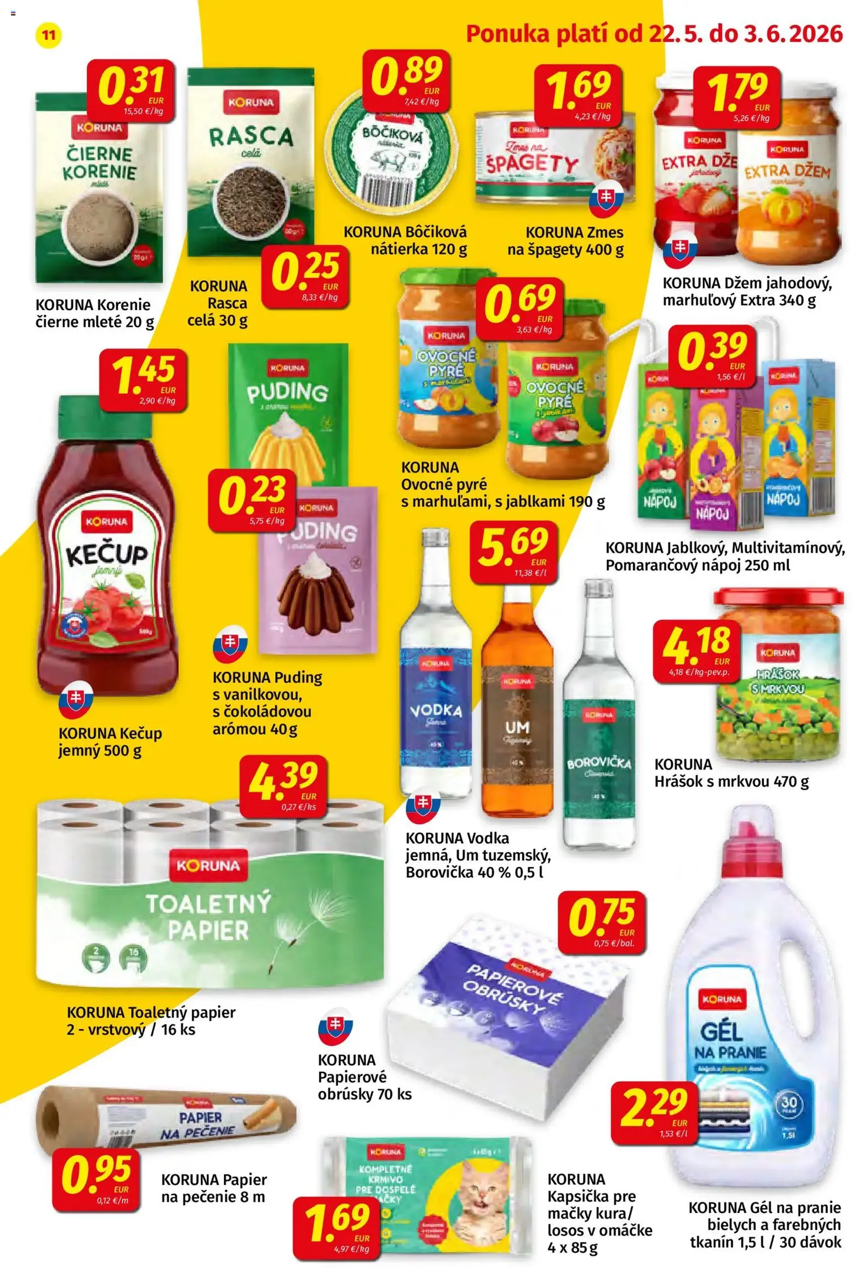 Koruna leták - platný leták od 22.05.2026 strana 11 z 24