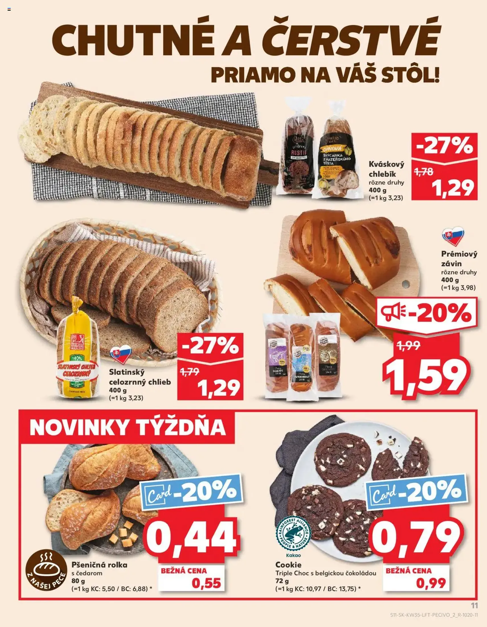 Kaufland Bratislava-Avion - platný leták od 28.08.2025 strana 11 z 80