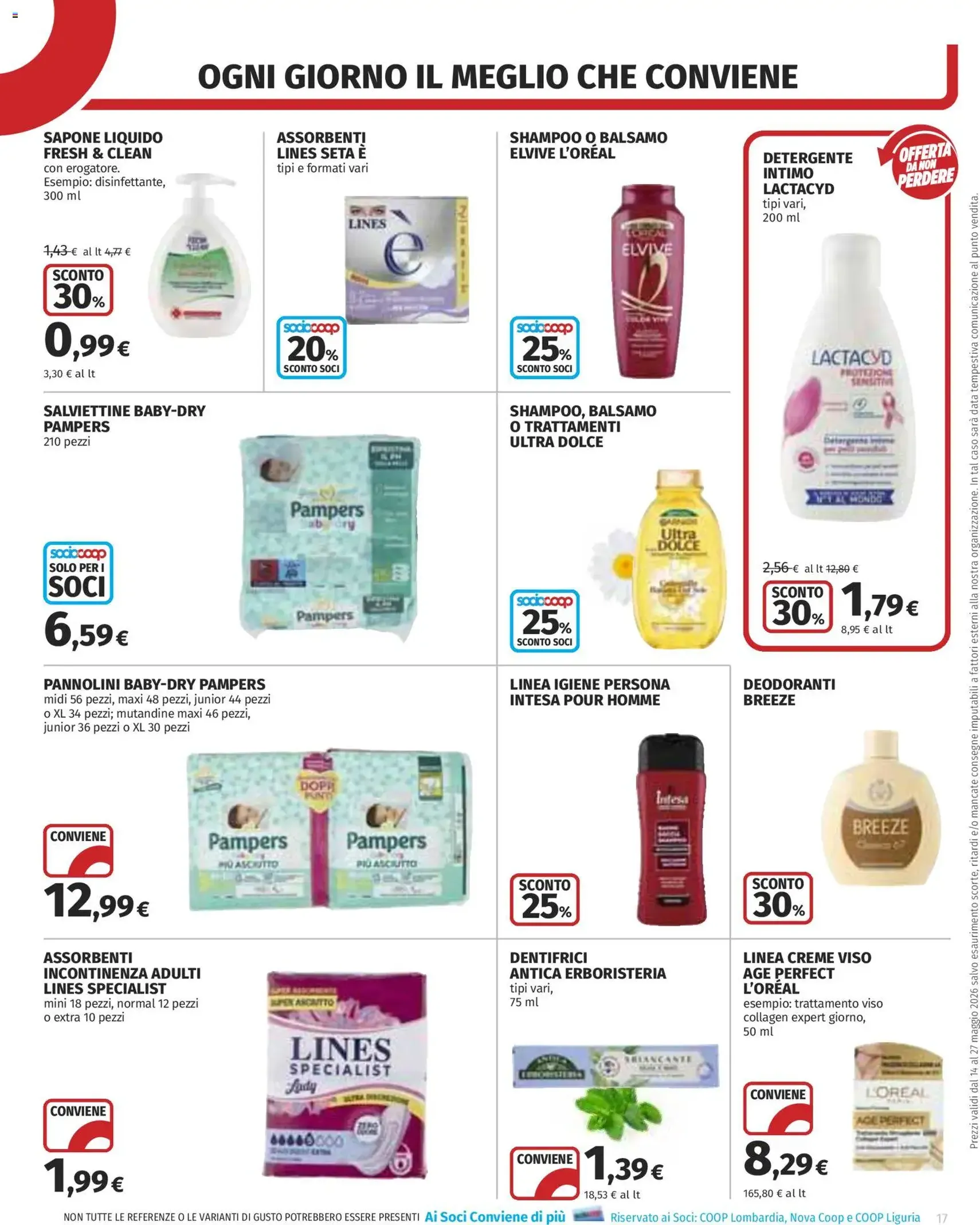 COOP volantino Offerte Top Milano - volantino valido dal 14/05/2026 pagina 17 di 25
