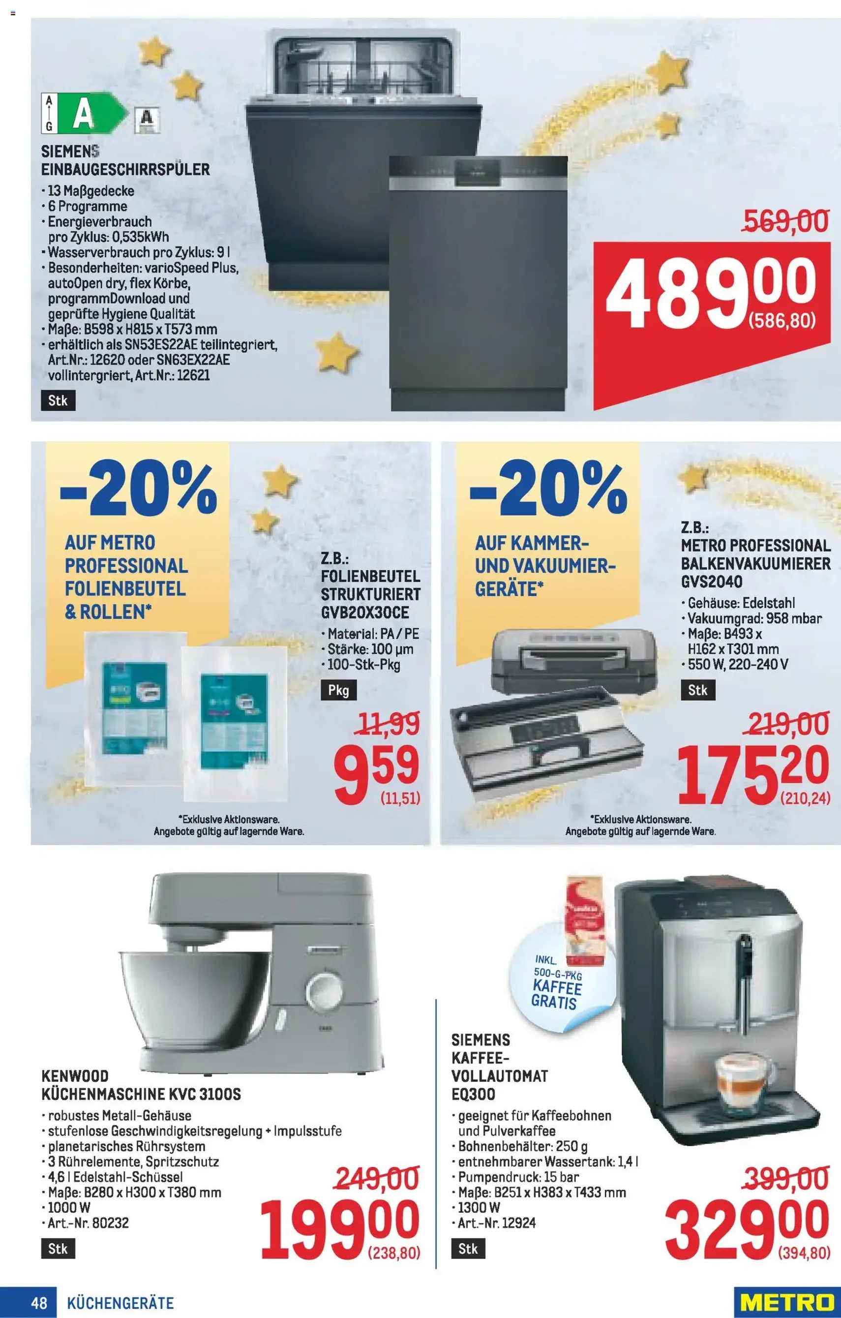 Metro angebote Profi - Gültiger Prospekt ab 13.11.2025, Seite 48 von insgesamt 64