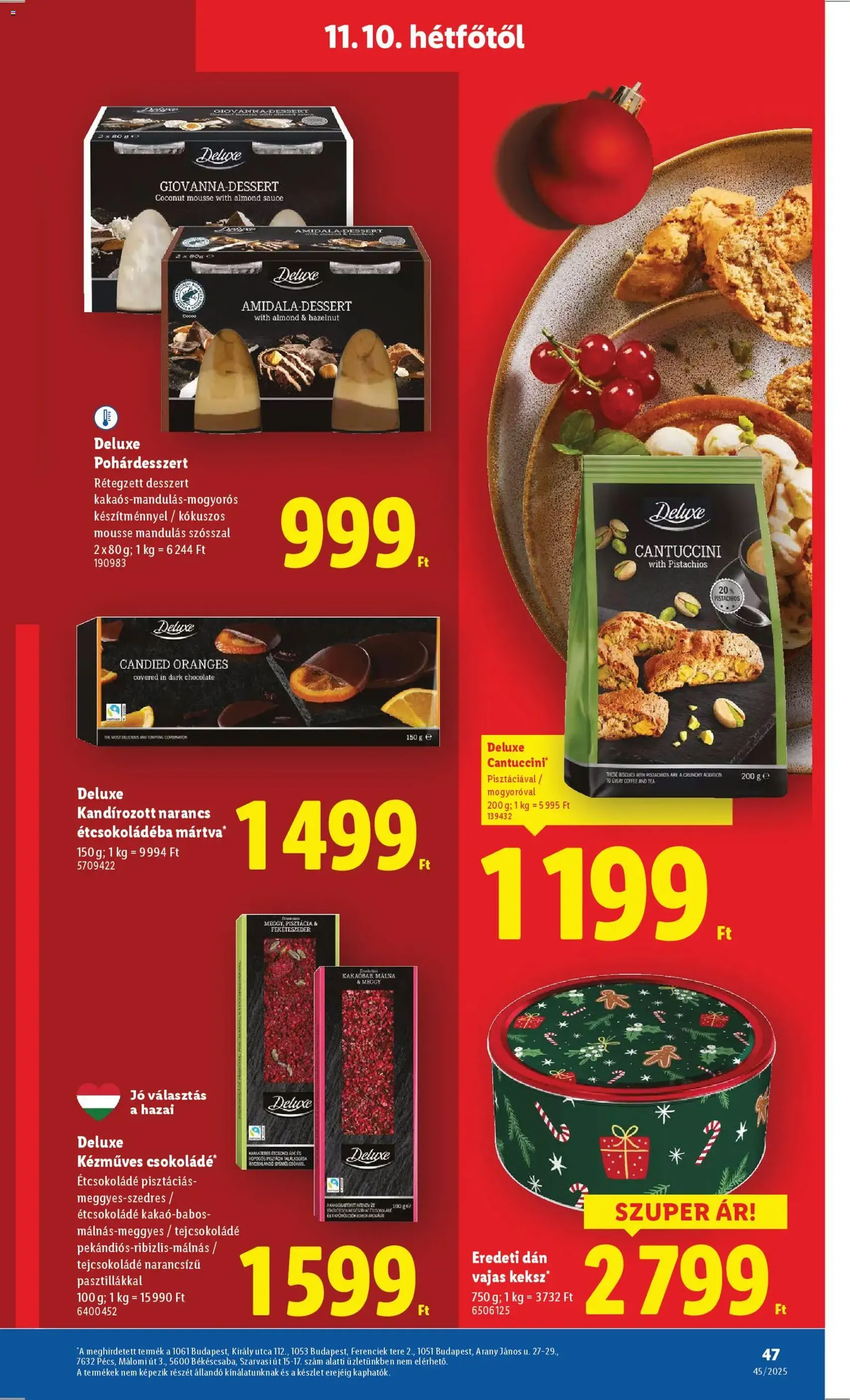 Lidl Akciós újság - 2025.11.06. érvényes szórólap 47 oldal 52 oldalból