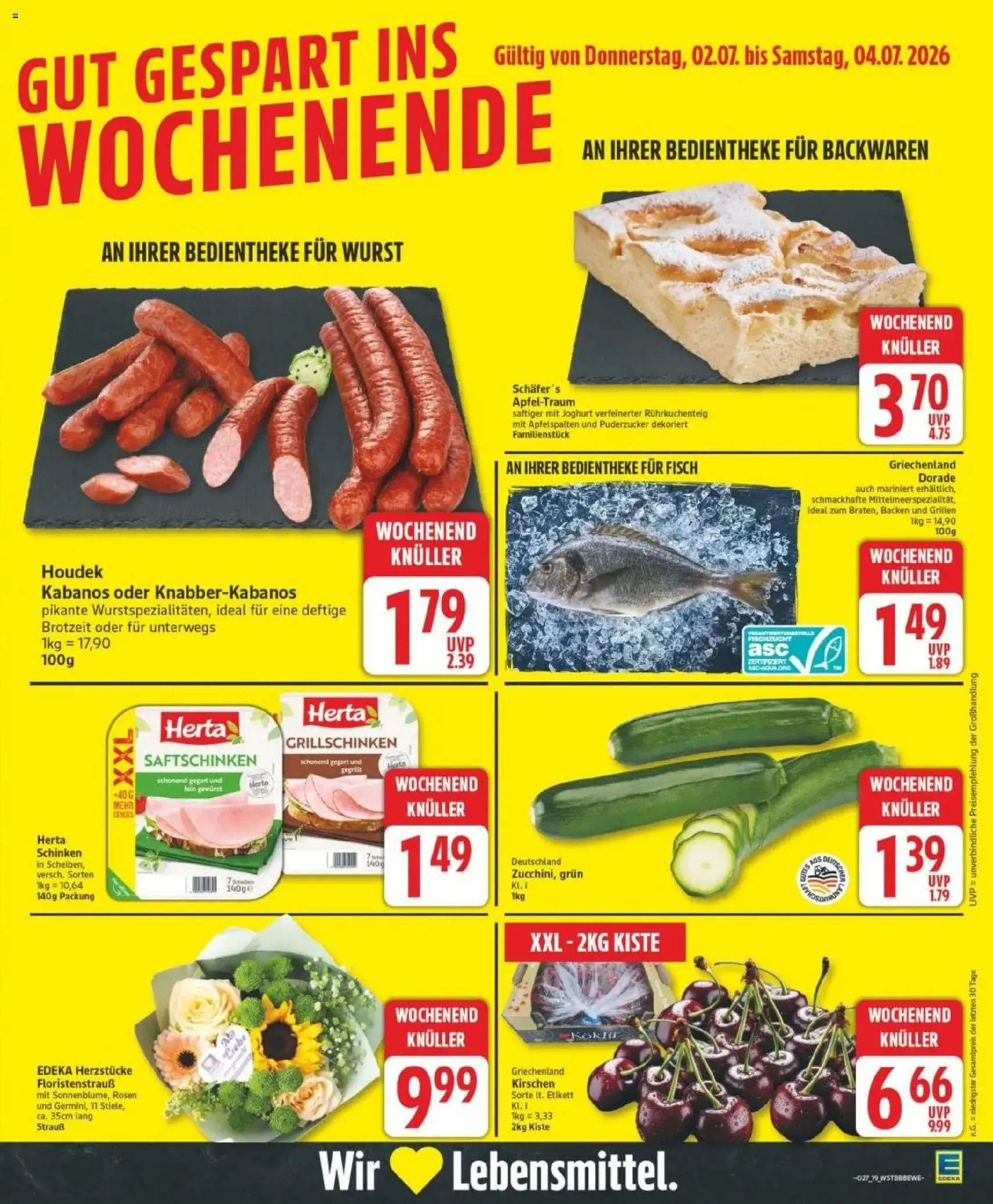 Edeka Prospekt - Gültiger Prospekt ab 29.06.2026, Seite 19 von insgesamt 23