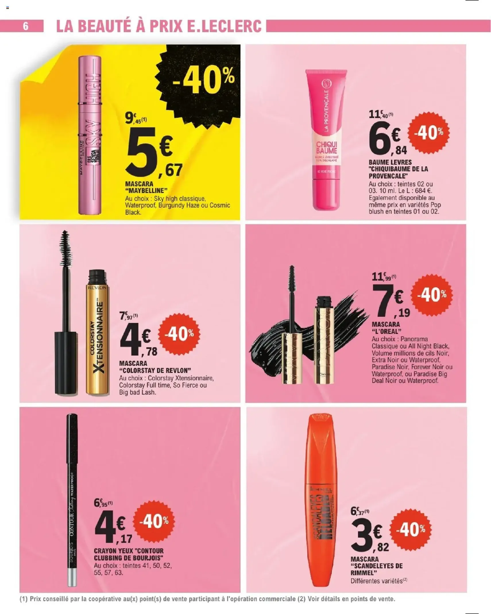 E.Leclerc catalogue semaine 4 - brochure valable à partir du 20/01/2026, page 6 sur 56