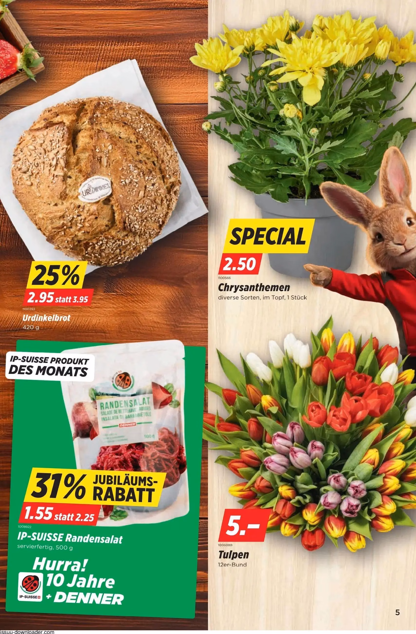 Denner aktionen - Gültiger Prospekt ab 01.04.2026, Seite 5 von insgesamt 24