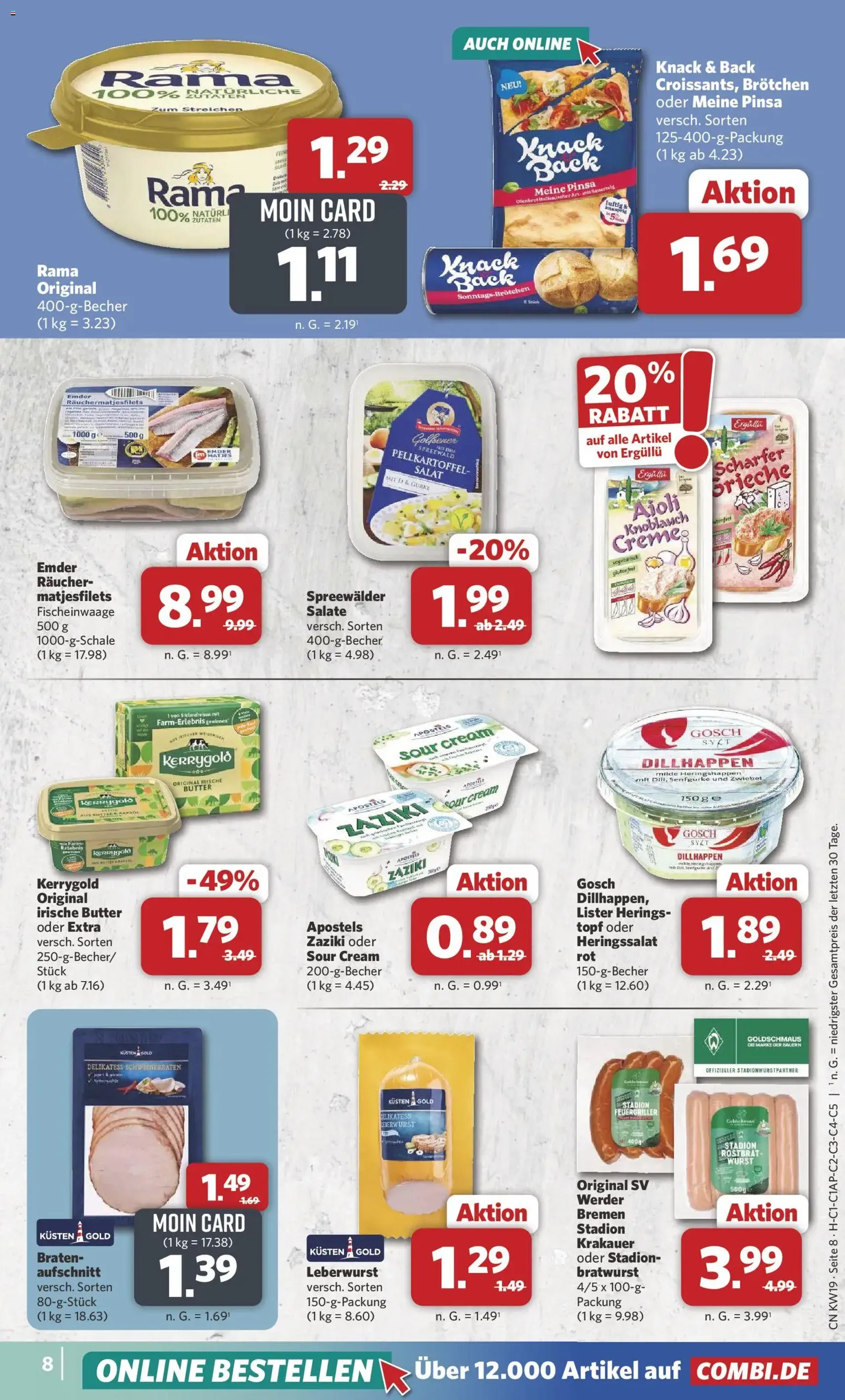 Combi Prospekt - Gültiger Prospekt ab 04.05.2026, Seite 8 von insgesamt 31
