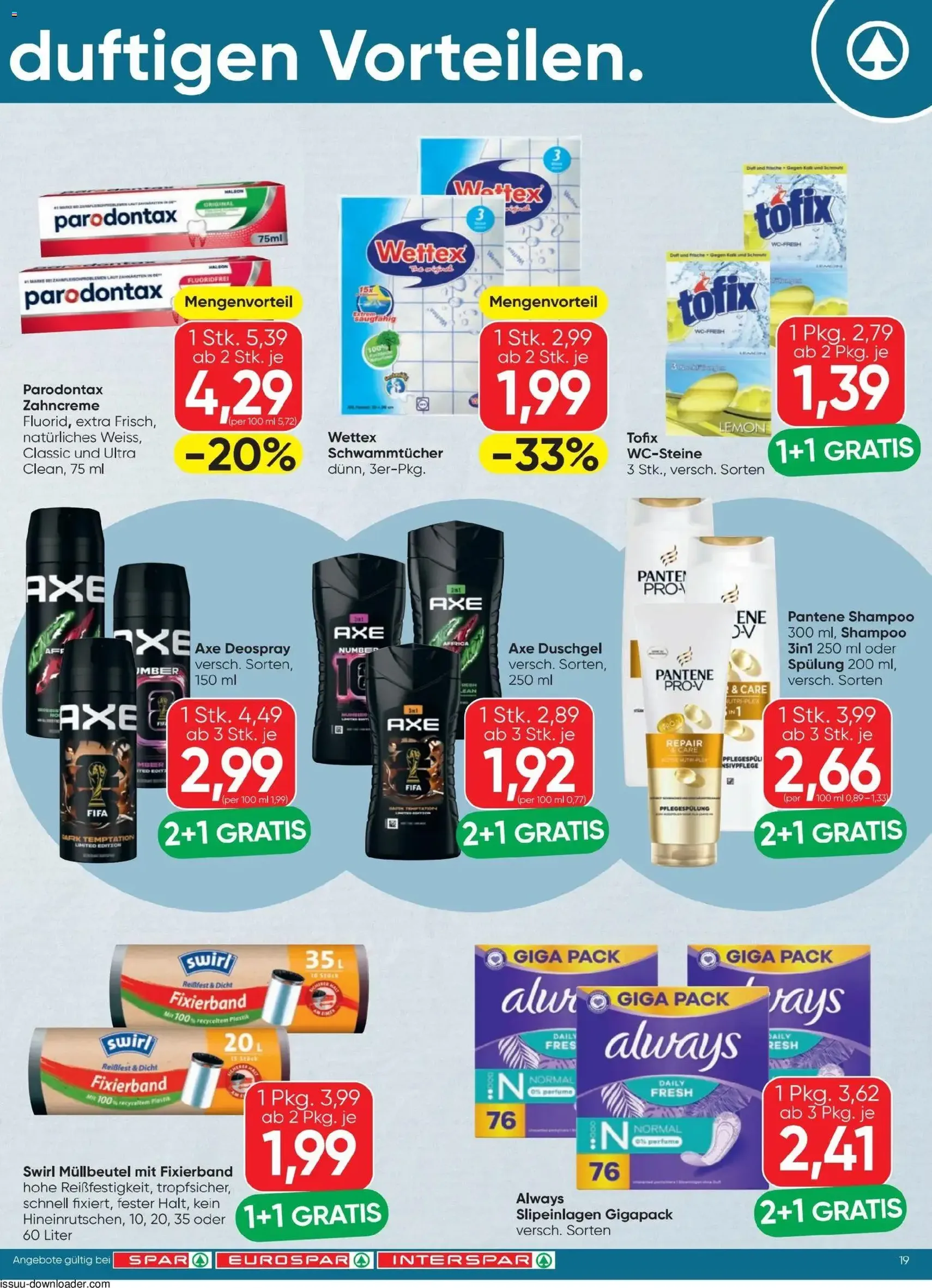 Spar - Flugblatt - Gültiger Prospekt ab 07.05.2026, Seite 19 von insgesamt 20