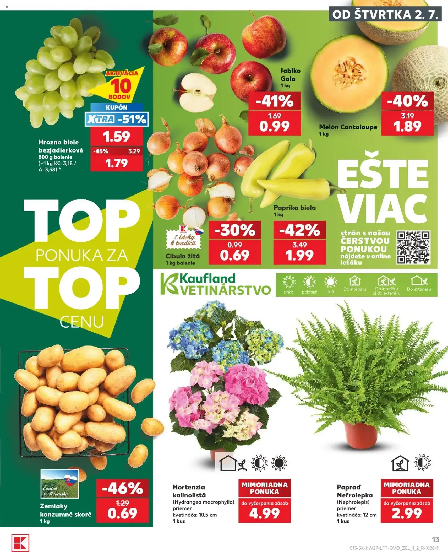 Kaufland leták - platný leták od 02.07.2026 strana 13 z 80