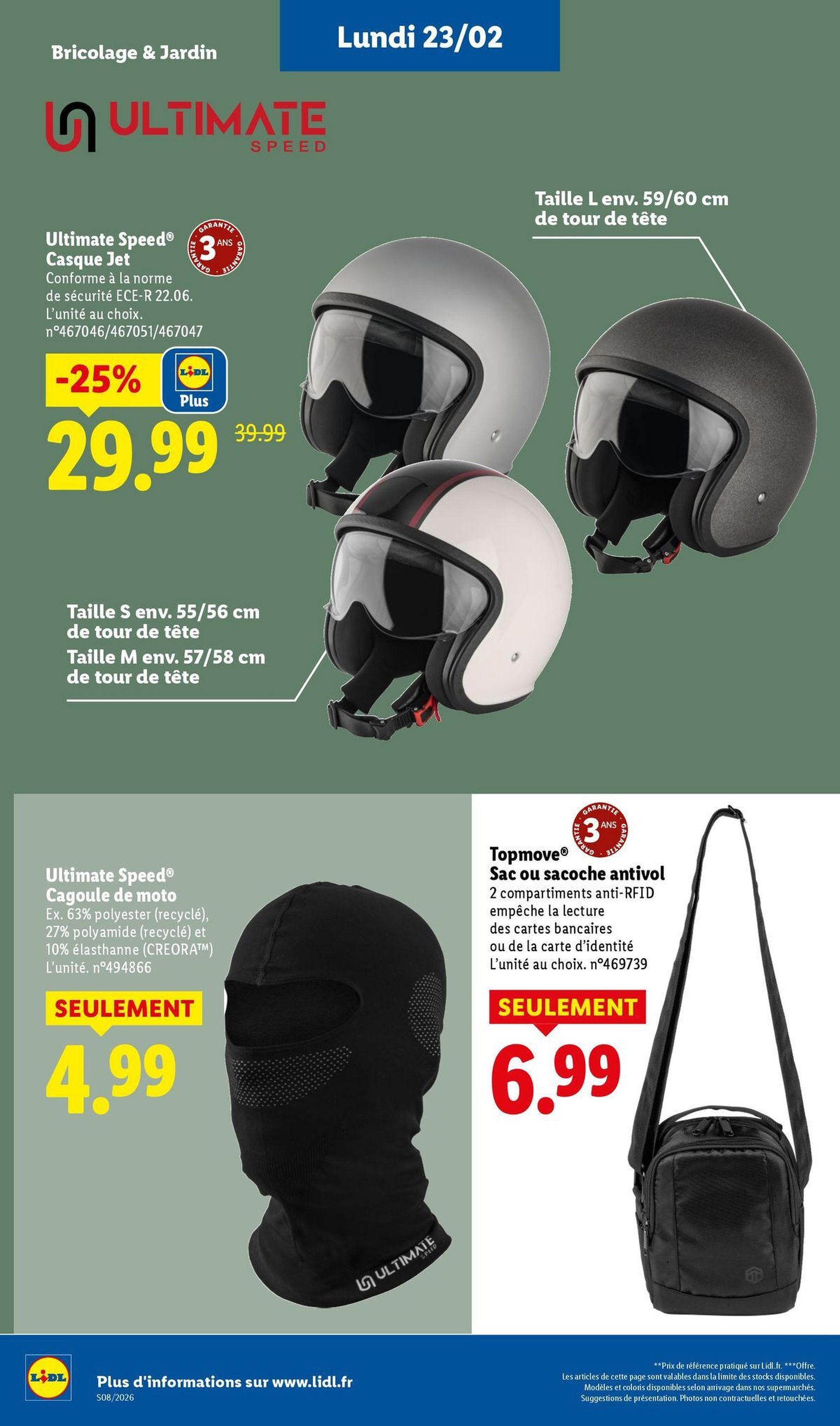 LIDL catalogue semaine 8 - brochure valable à partir du 19/02/2026, page 56 sur 77