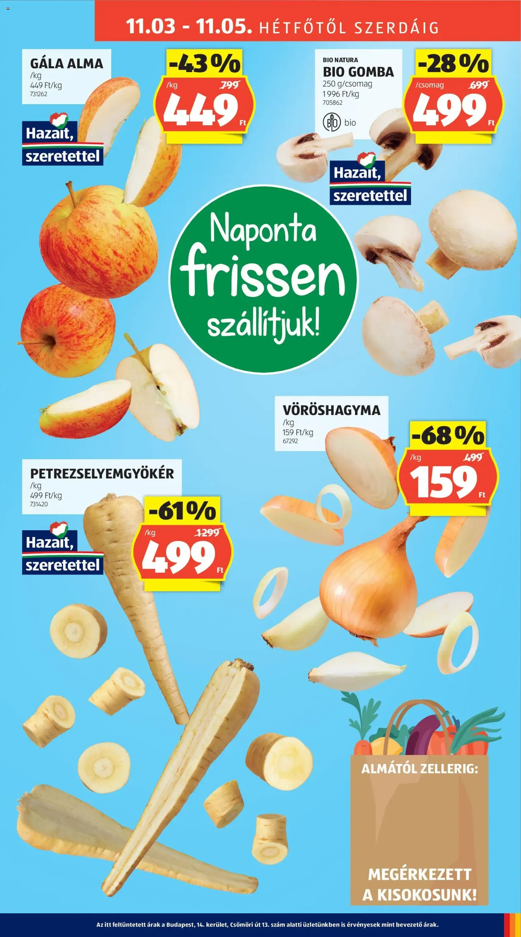 Aldi Akciós újság - 2025.10.30. érvényes szórólap 37 oldal 55 oldalból Aldi Akciós újság - 2025.10.30. érvényes szórólap 37 oldal 55 oldalból