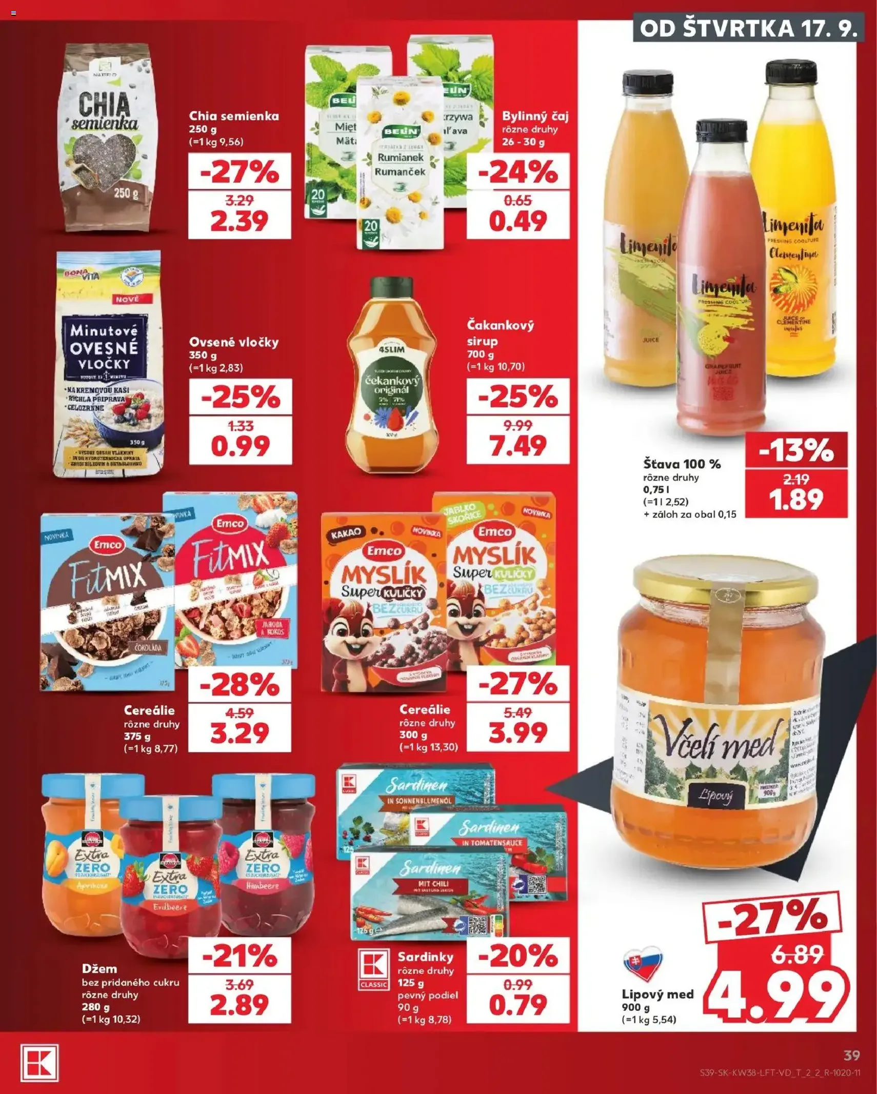 Kaufland leták - platný leták od 17.09.2026 strana 39 z 84