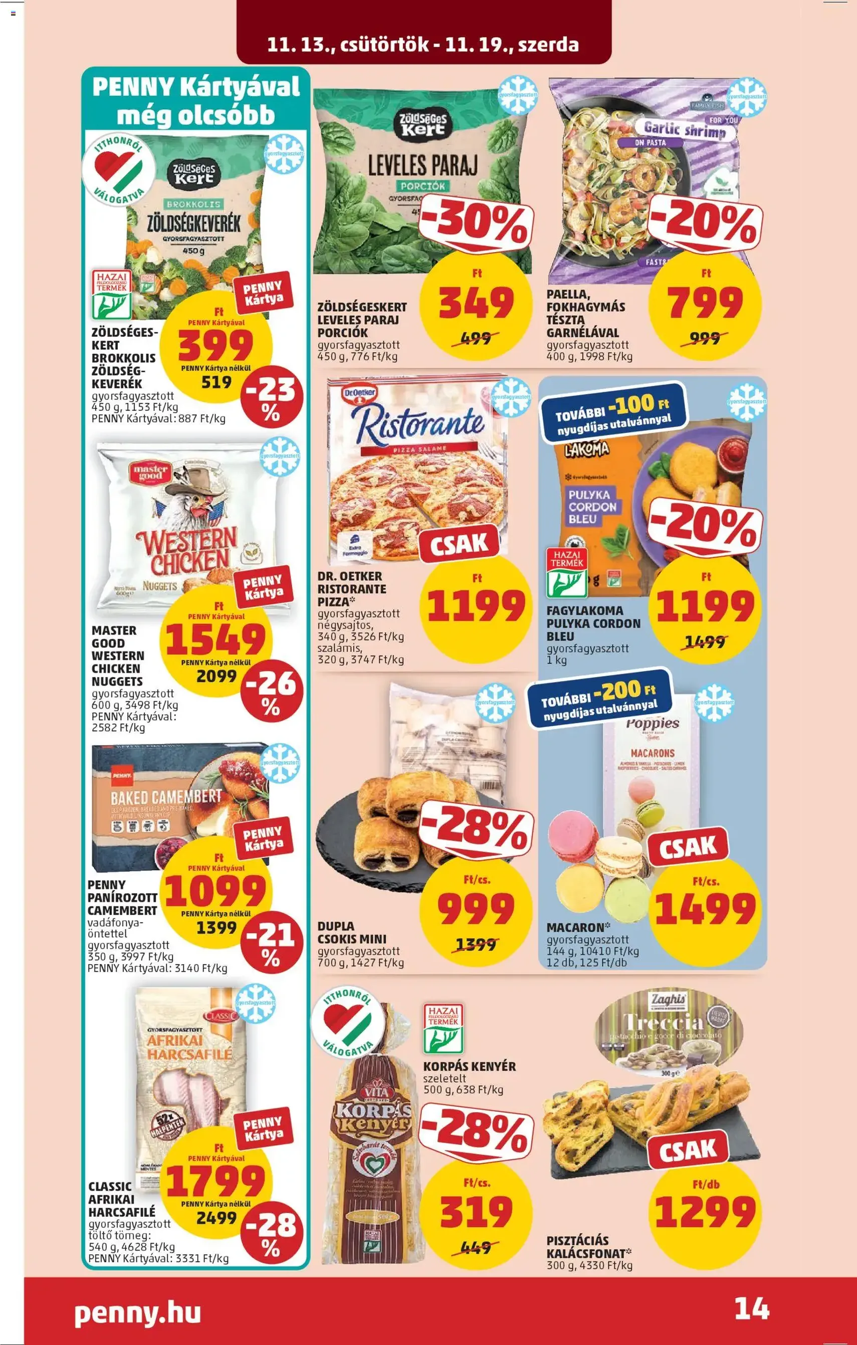 PENNY Akciós újság - 2025.11.13. érvényes szórólap 18 oldal 45 oldalból