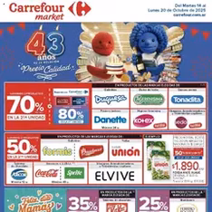 Vista previa del folleto Carrefour Market catálogo válido desde 14/10/2025