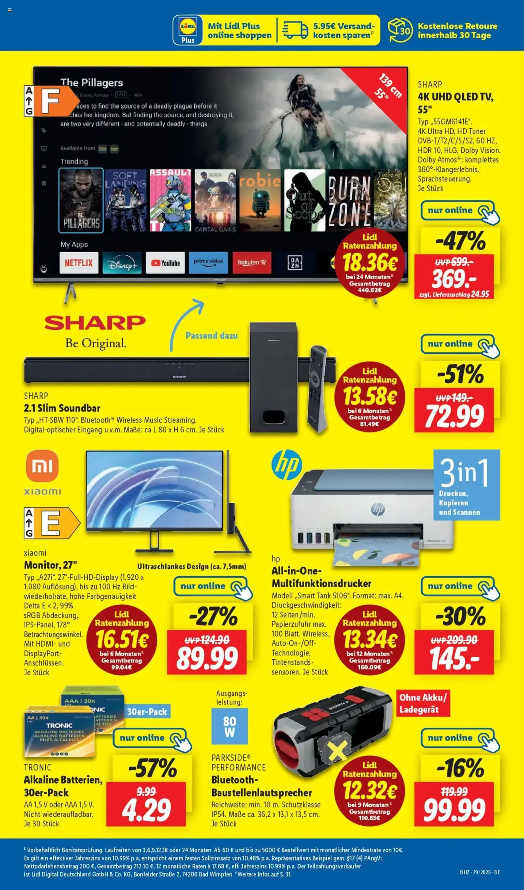Lidl Prospekt - Gültiger Prospekt ab 14.07.2025, Seite 43 von insgesamt 65