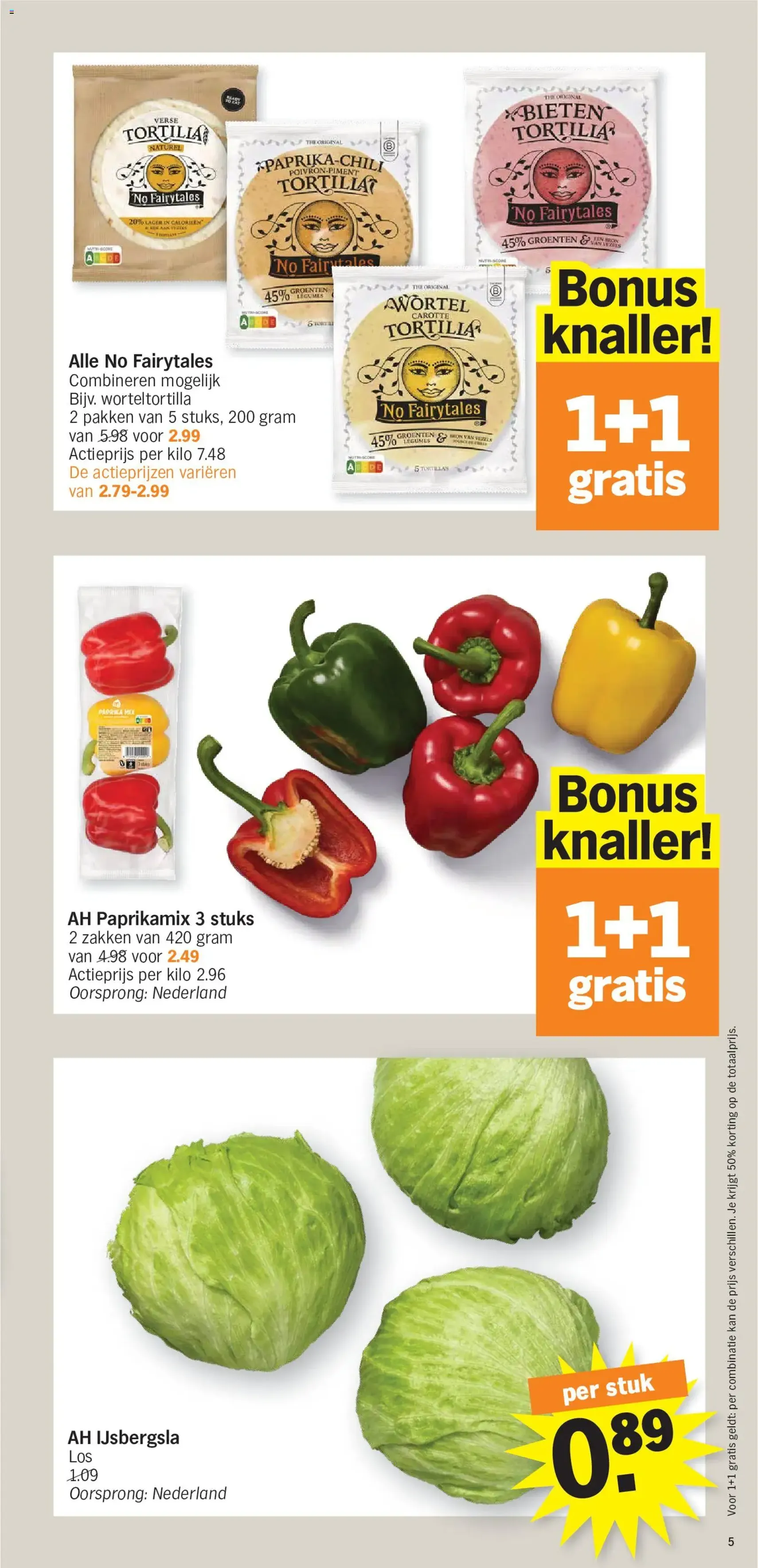Albert Heijn Folder week / de la semaine 22 - geldige folder vanaf 25/05/2026 pagina 5 van 34
