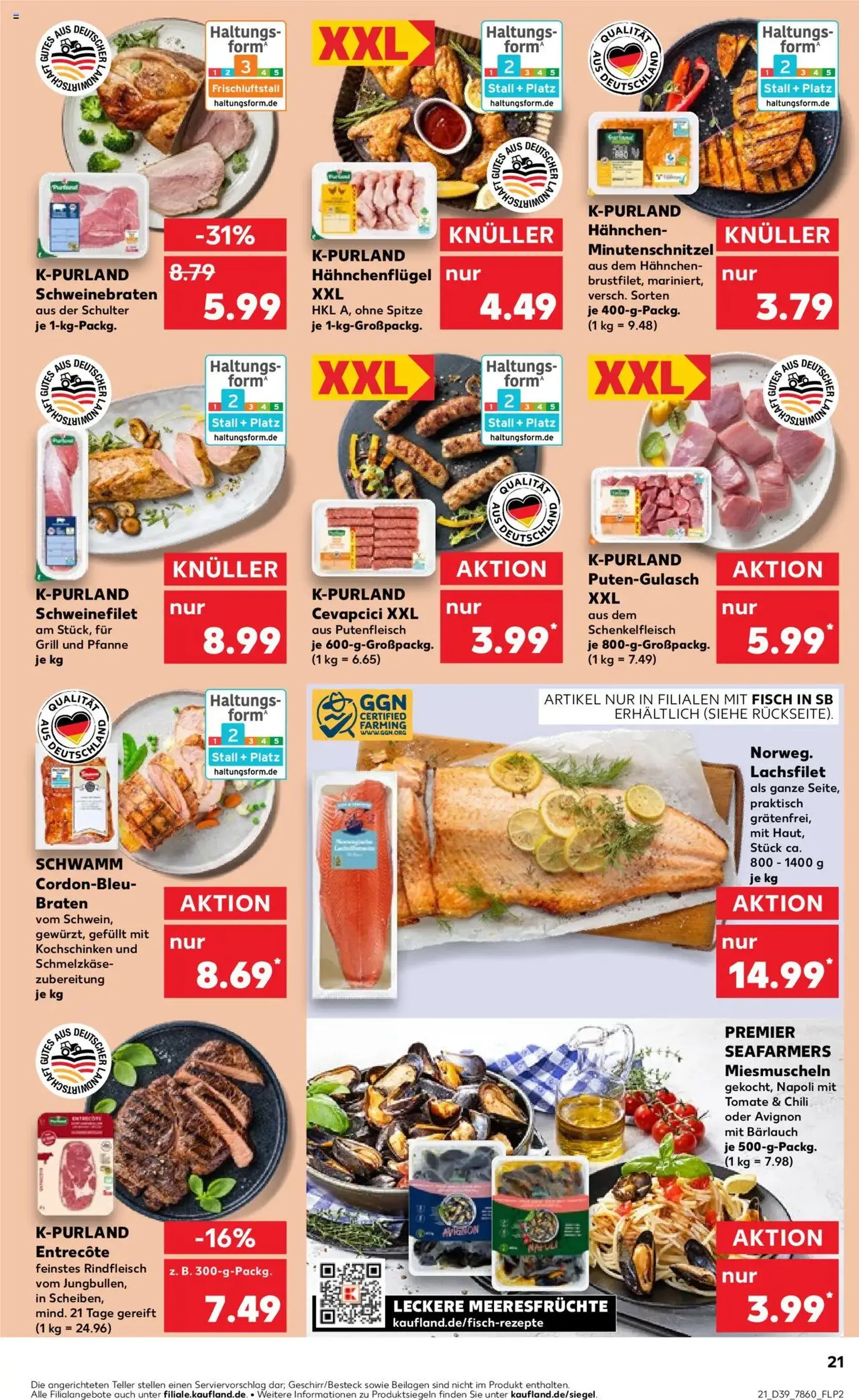 Kaufland Prospekt - Gültiger Prospekt ab 25.09.2025, Seite 21 von insgesamt 60