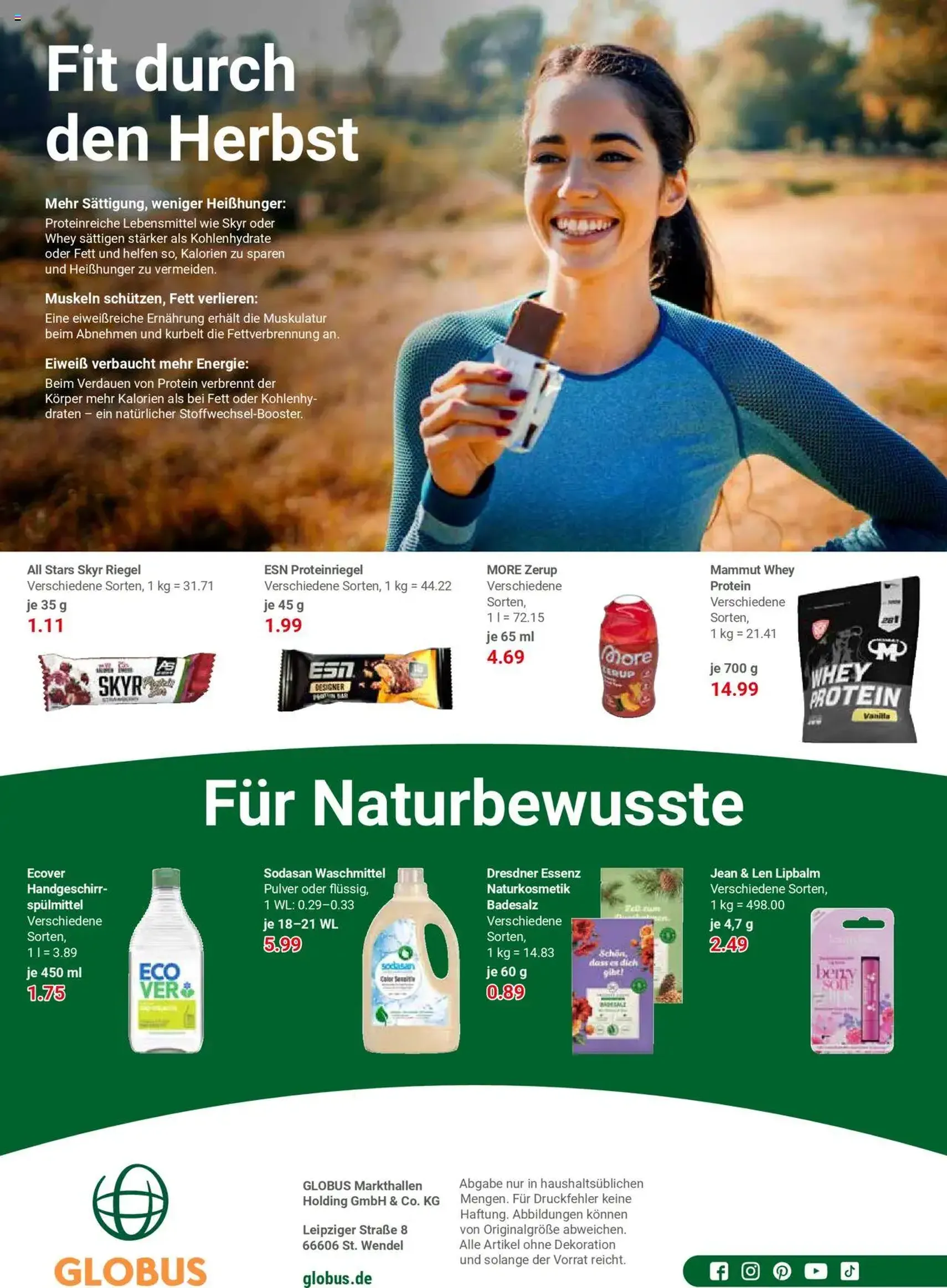 Globus Prospekt - Gültiger Prospekt ab 01.09.2025, Seite 42 von insgesamt 42 Globus Prospekt - Gültiger Prospekt ab 01.09.2025, Seite 42 von insgesamt 42