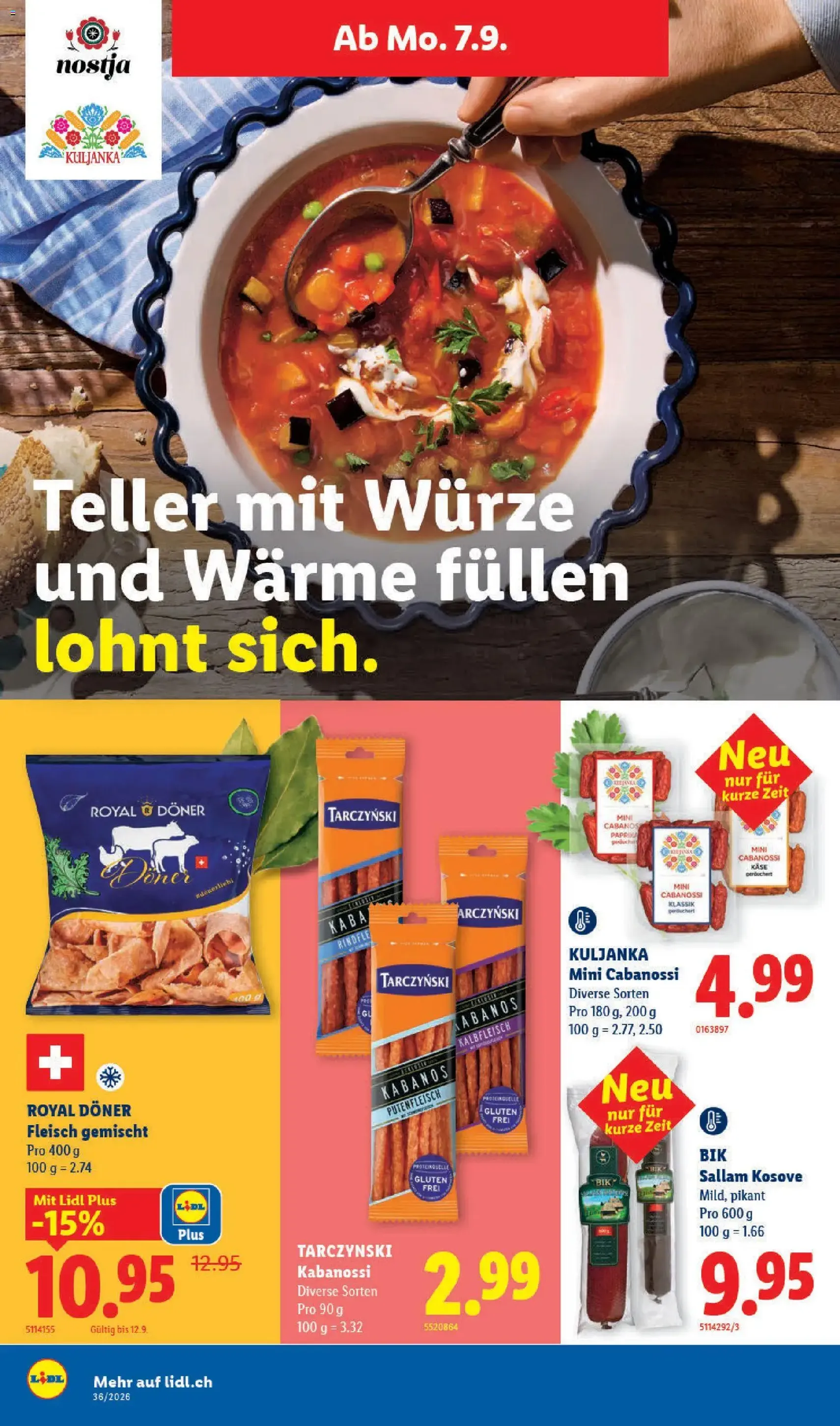 Lidl aktionen - Gültiger Prospekt ab 03.09.2026, Seite 22 von insgesamt 41