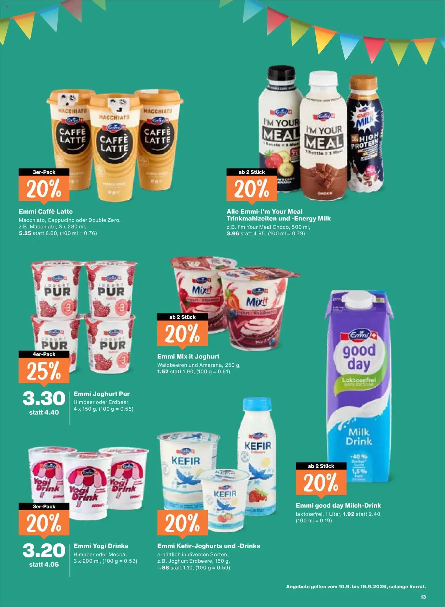 Migros aktionen - Gültiger Prospekt ab 10.09.2026, Seite 13 von insgesamt 24