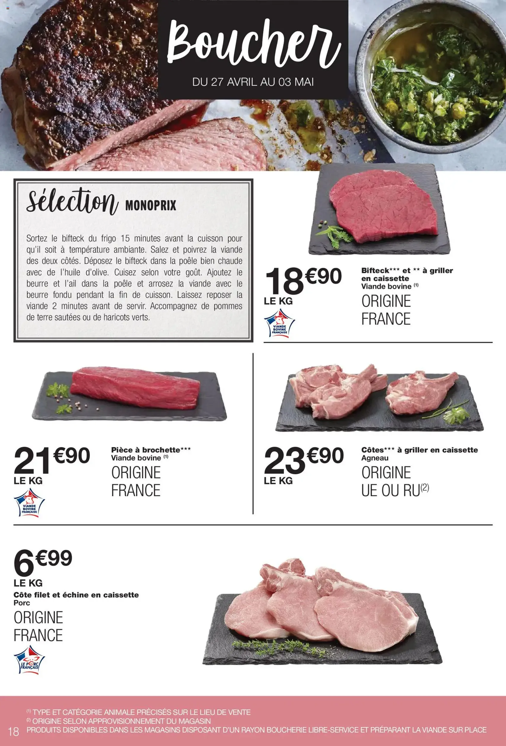 Monoprix catalogue - brochure valable à partir du 21/04/2026, page 18 sur 48