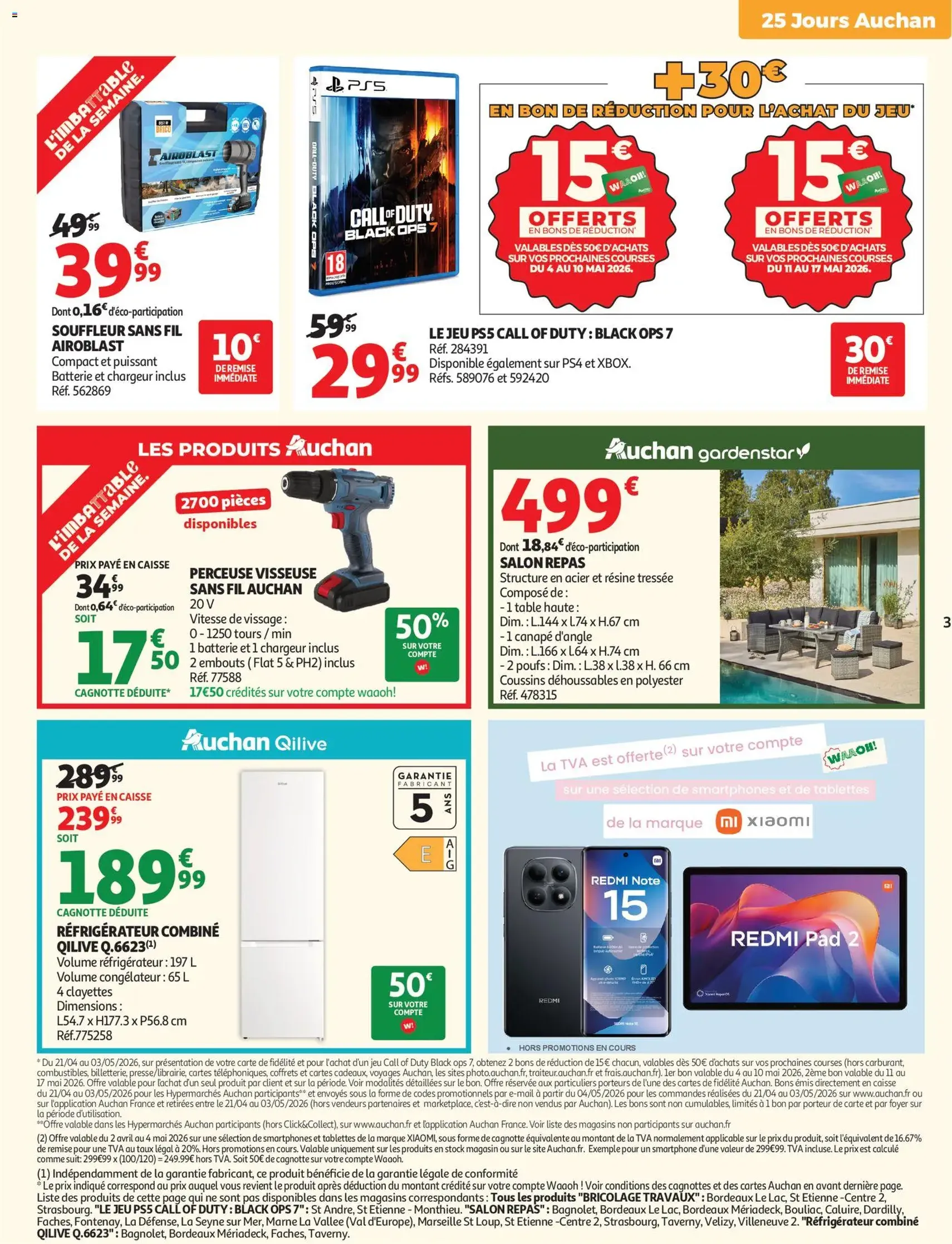 Auchan prospectus - brochure valable à partir du 21/04/2026, page 5 sur 52