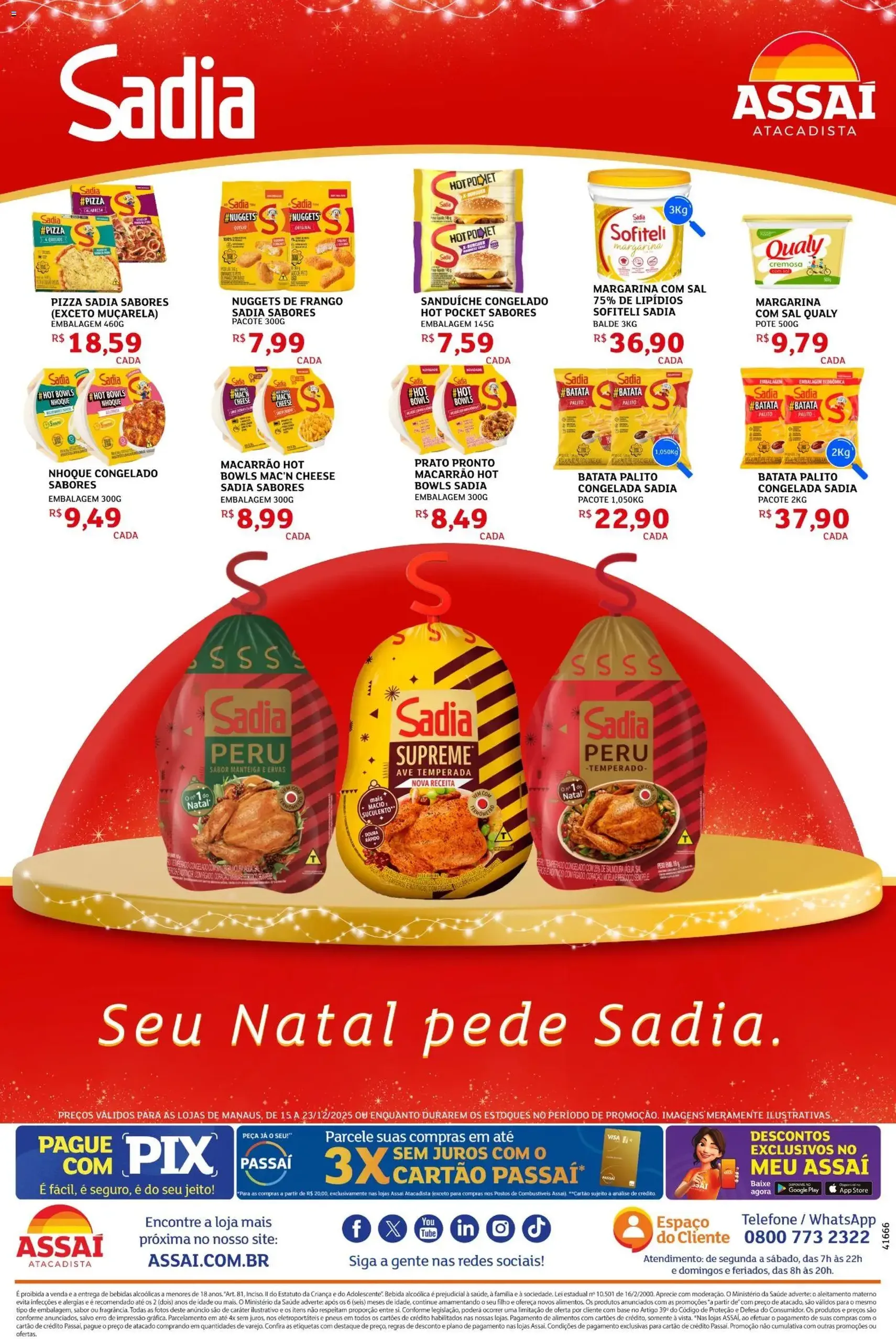 Encarte Assaí Atacadista - folheto válido a partir de 15/12/2025 página 2 de 2