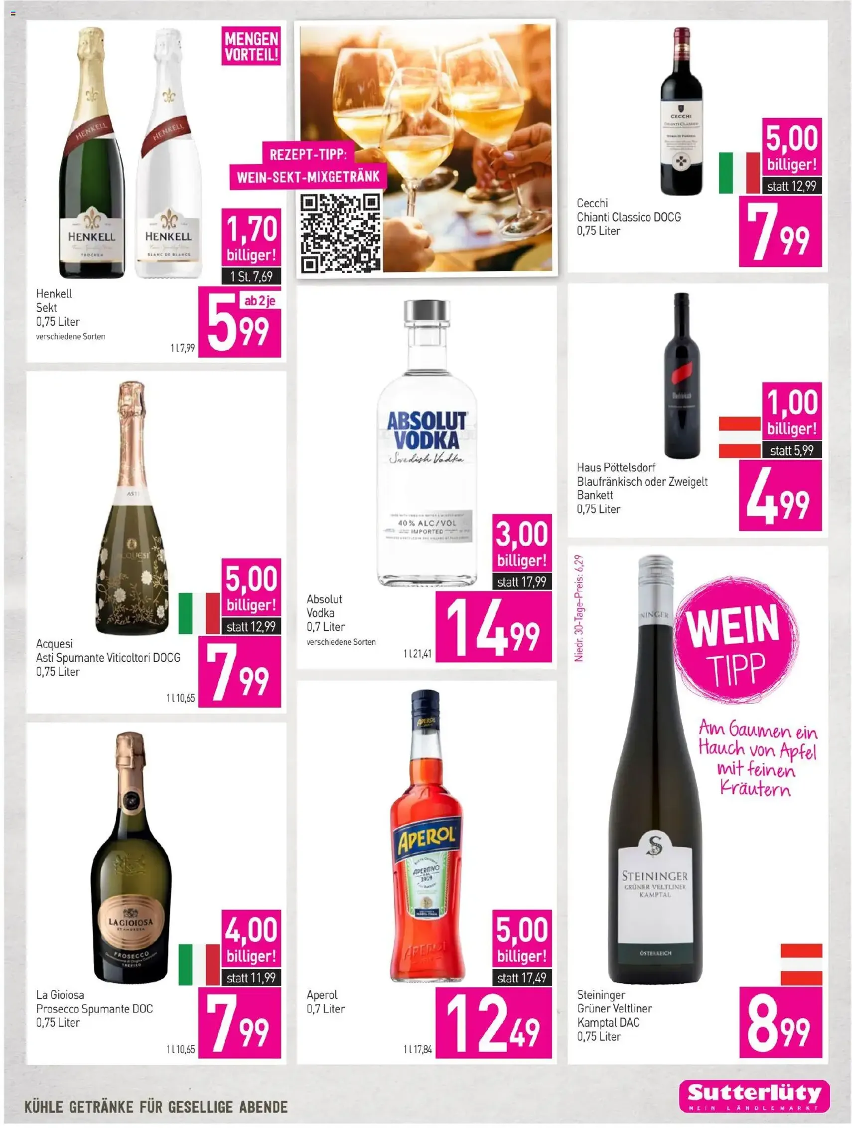 Sutterlüty Flugblatt - Gültiger Prospekt ab 02.04.2026, Seite 19 von insgesamt 24