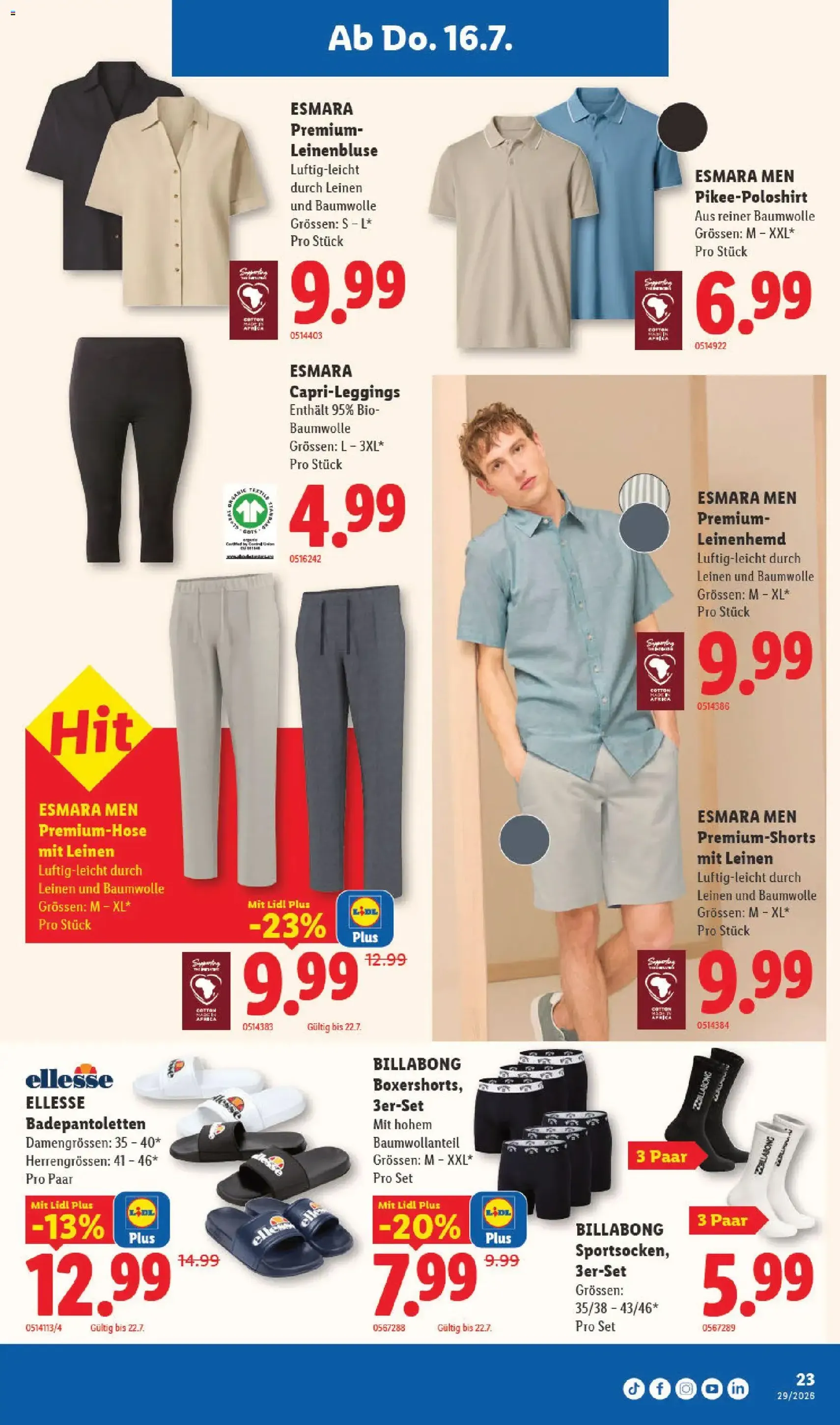 Lidl aktionen - Gültiger Prospekt ab 16.07.2026, Seite 25 von insgesamt 34