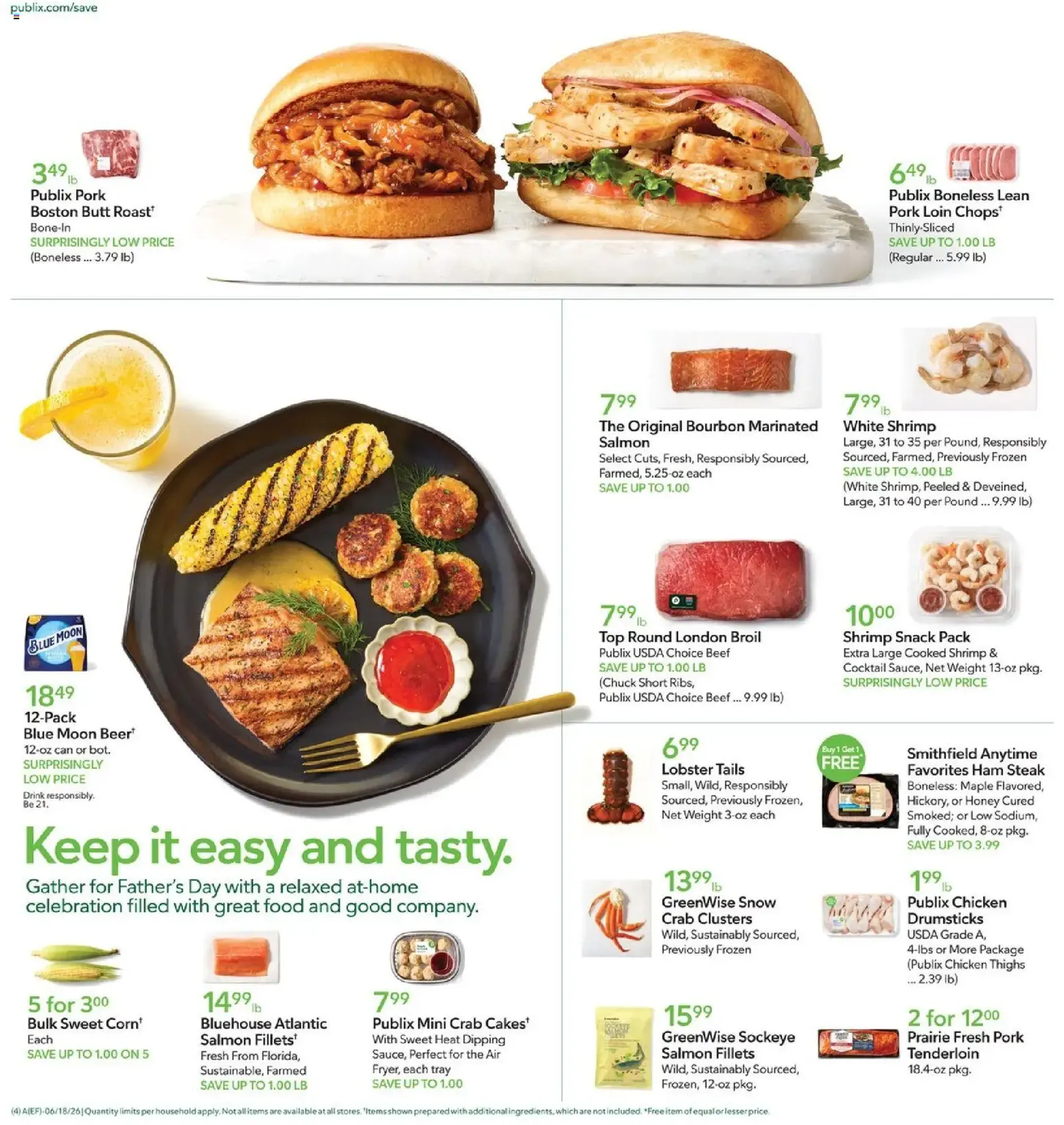 Publix Weekly Ad - valid flyer from 06/17/2026, page 4 of 20