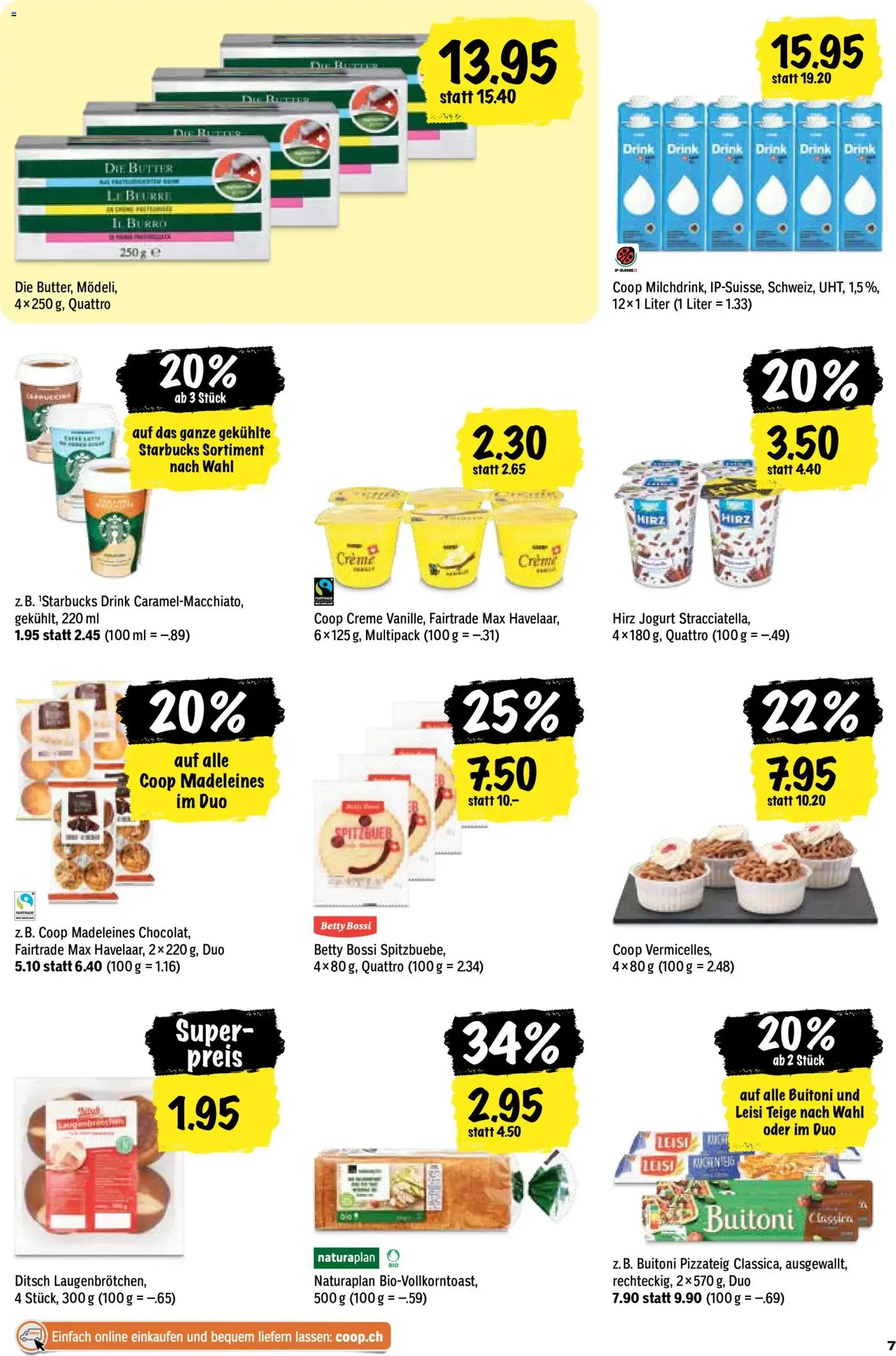 Coop aktionen - Gültiger Prospekt ab 10.09.2026, Seite 7 von insgesamt 24